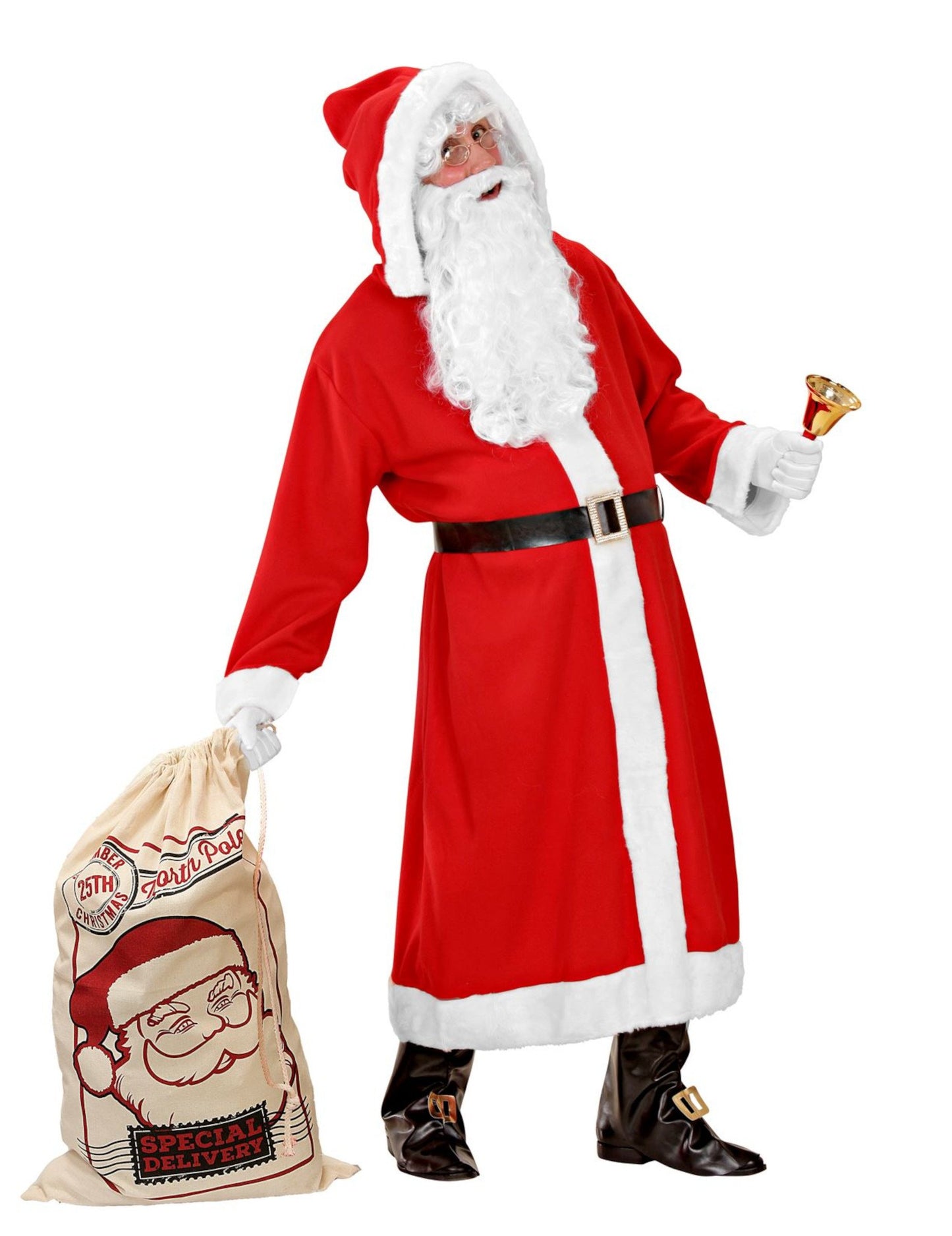 Jutová vánoční kapuce 50 x 80 cm