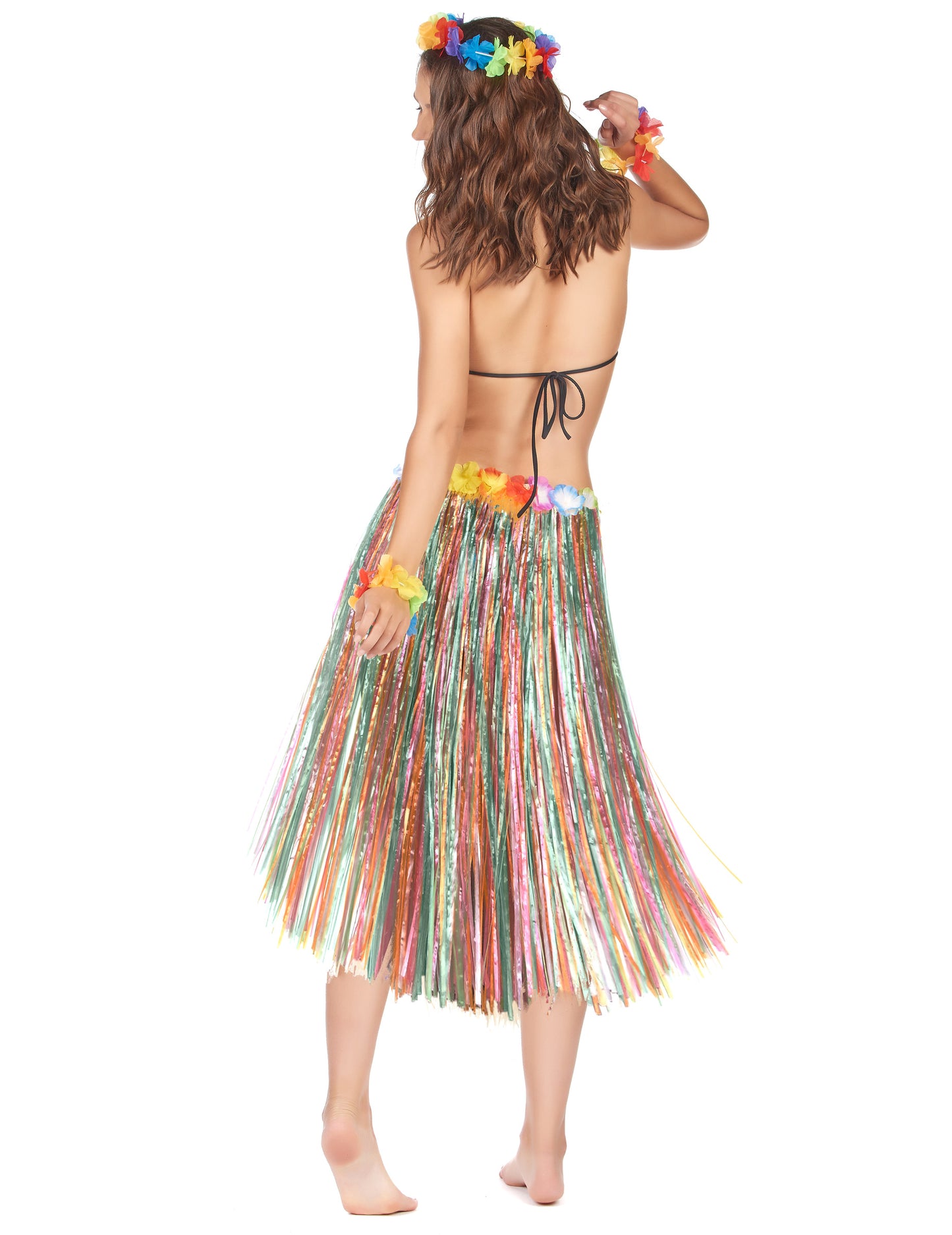 Dámská vícebarevná havajská dlouhá sukně