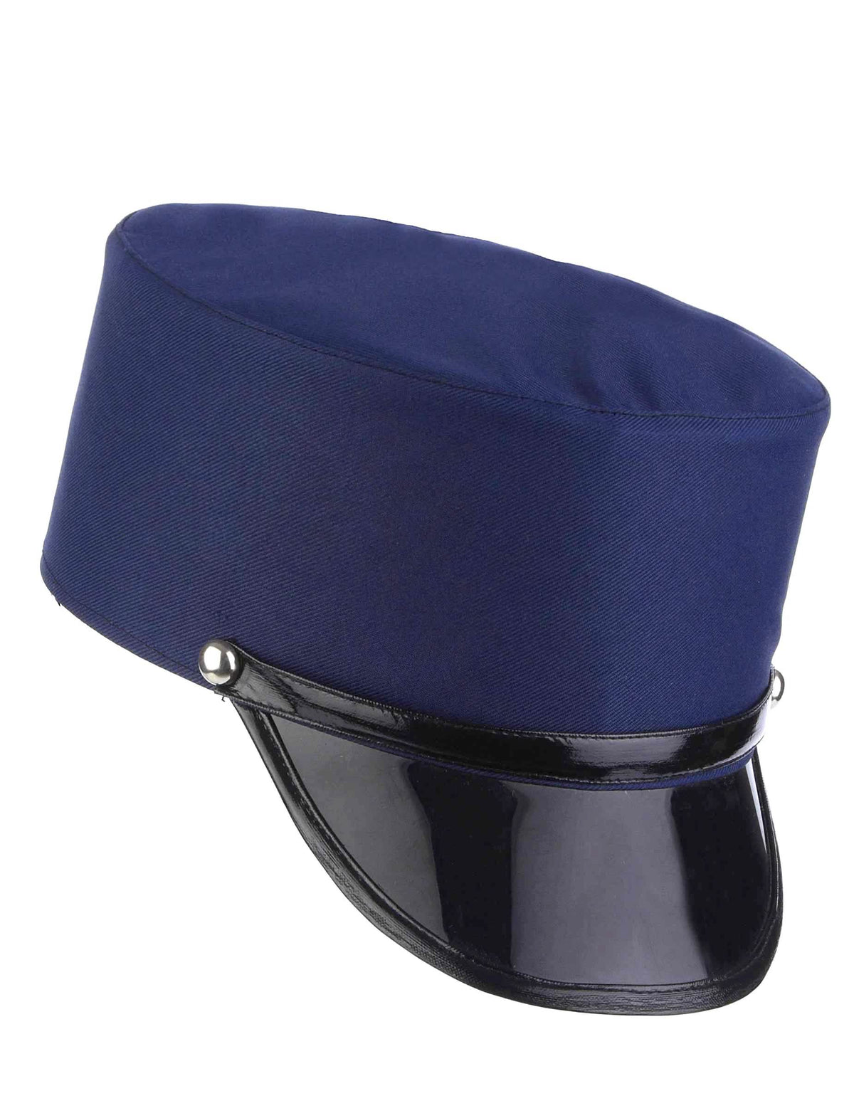 Boční pohled na četnickou čepici