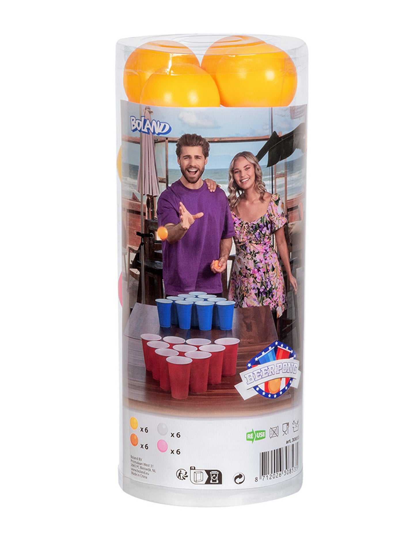 24 míčů pro pivo pong