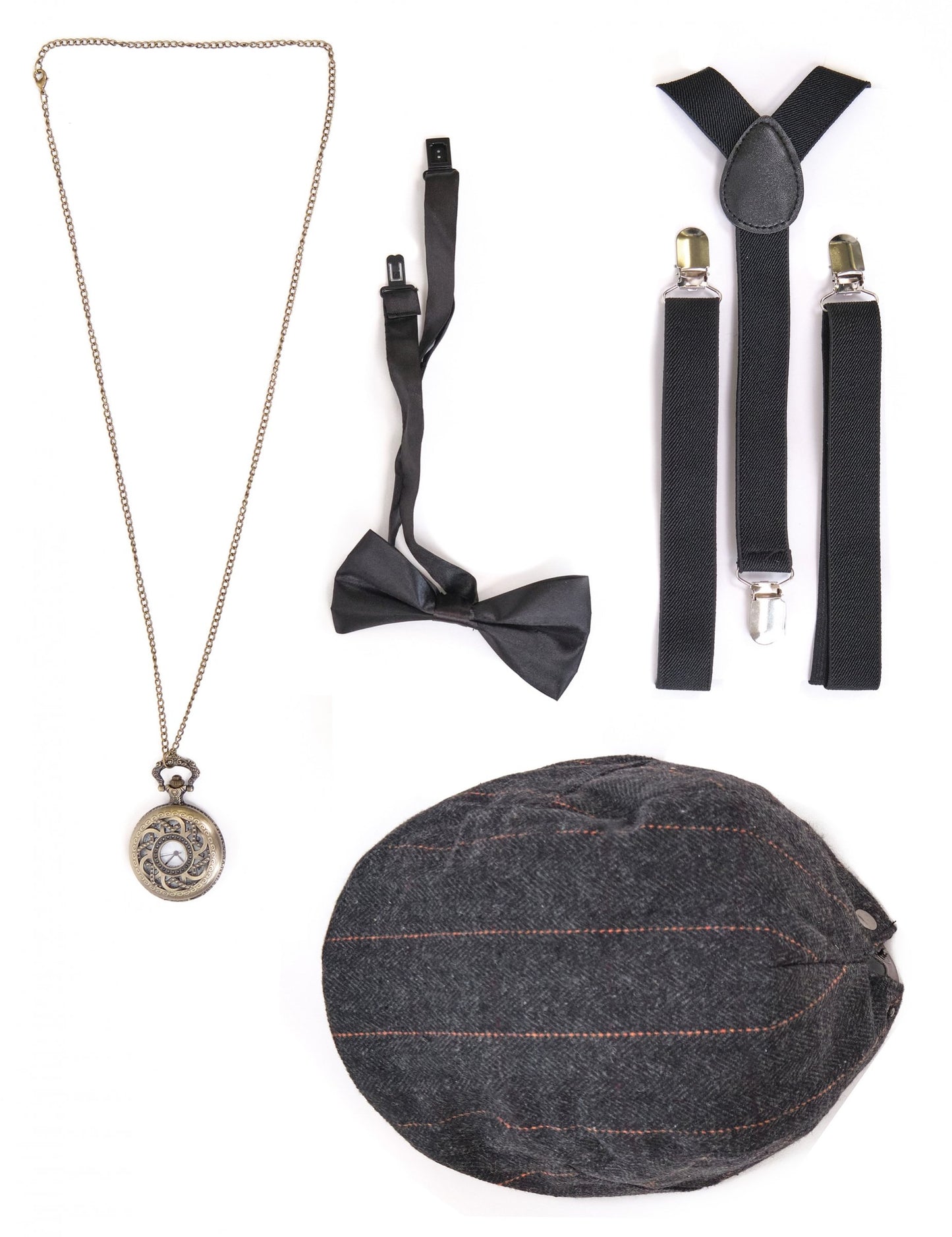 Sada pánských doplňků pro dvacátá léta