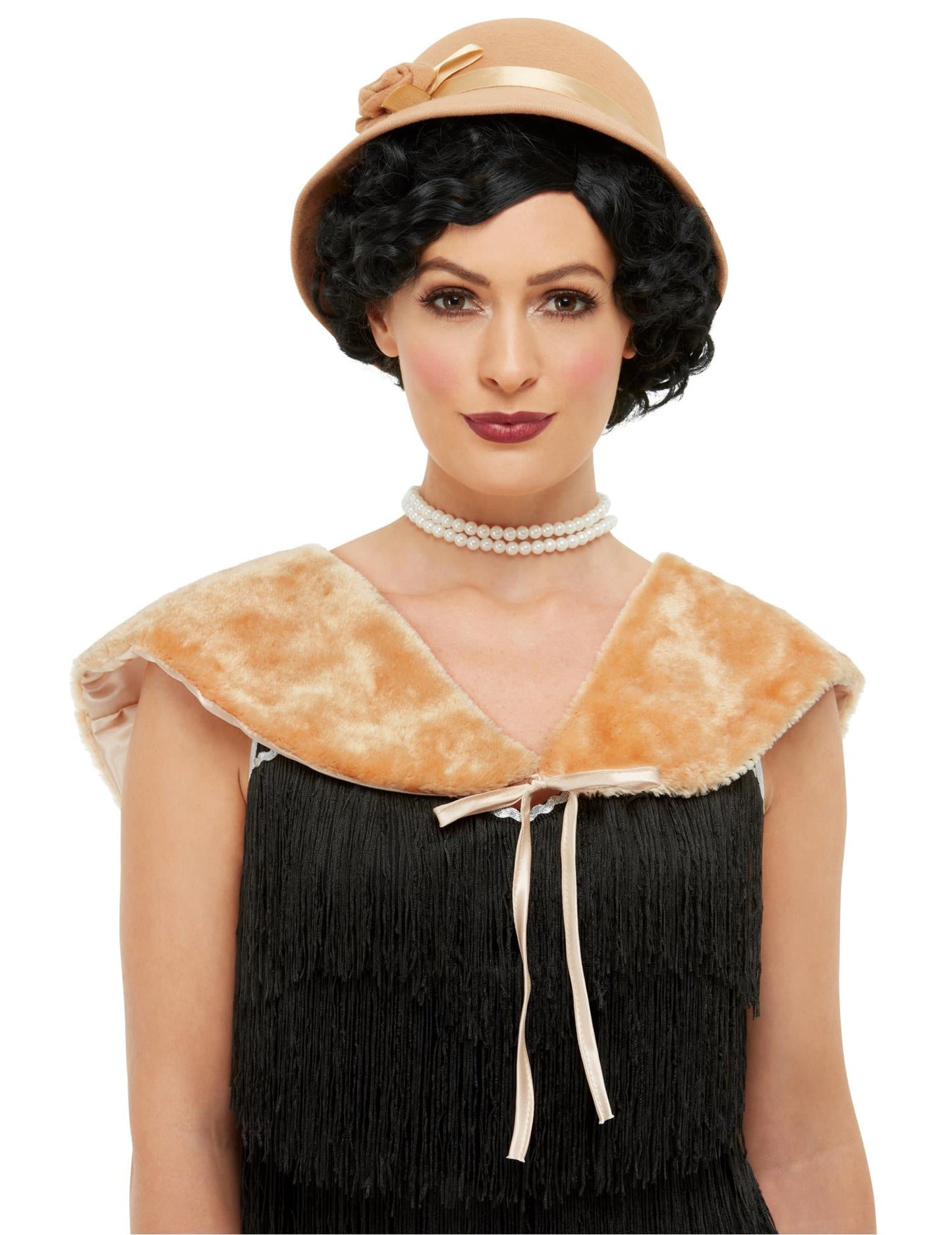 Dámská béžová souprava pro 20. léta