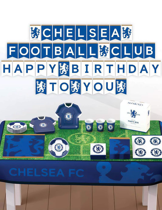 Narozeninová sada Chelsea Football Club 44 dílů