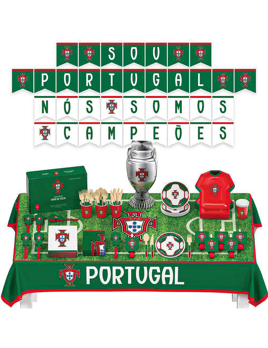 Narozeninová sada Portugalského fotbalového svazu 75 kusů