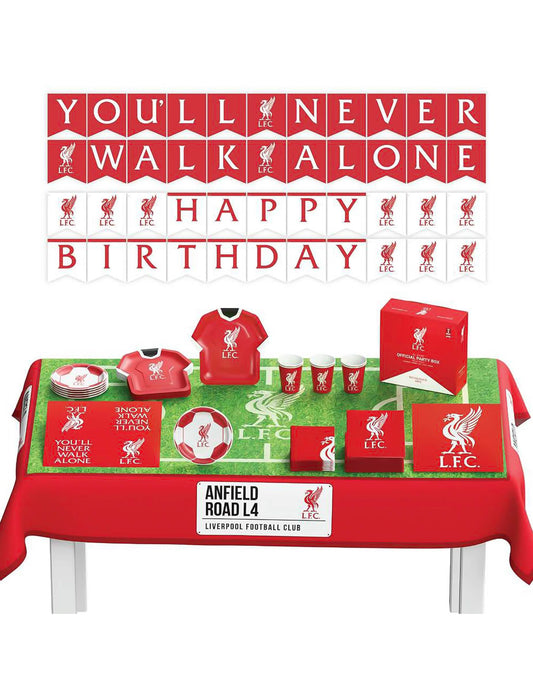 Narozeninová sada Liverpool Football Club 44 dílů