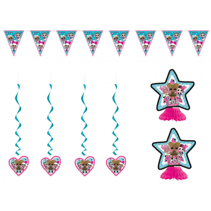 Sada 7 dekorací LOL Surprise