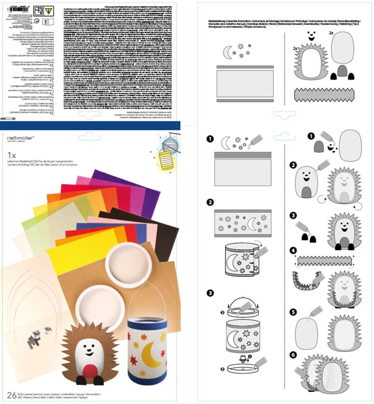 Sada na výrobu luceren pro kutily