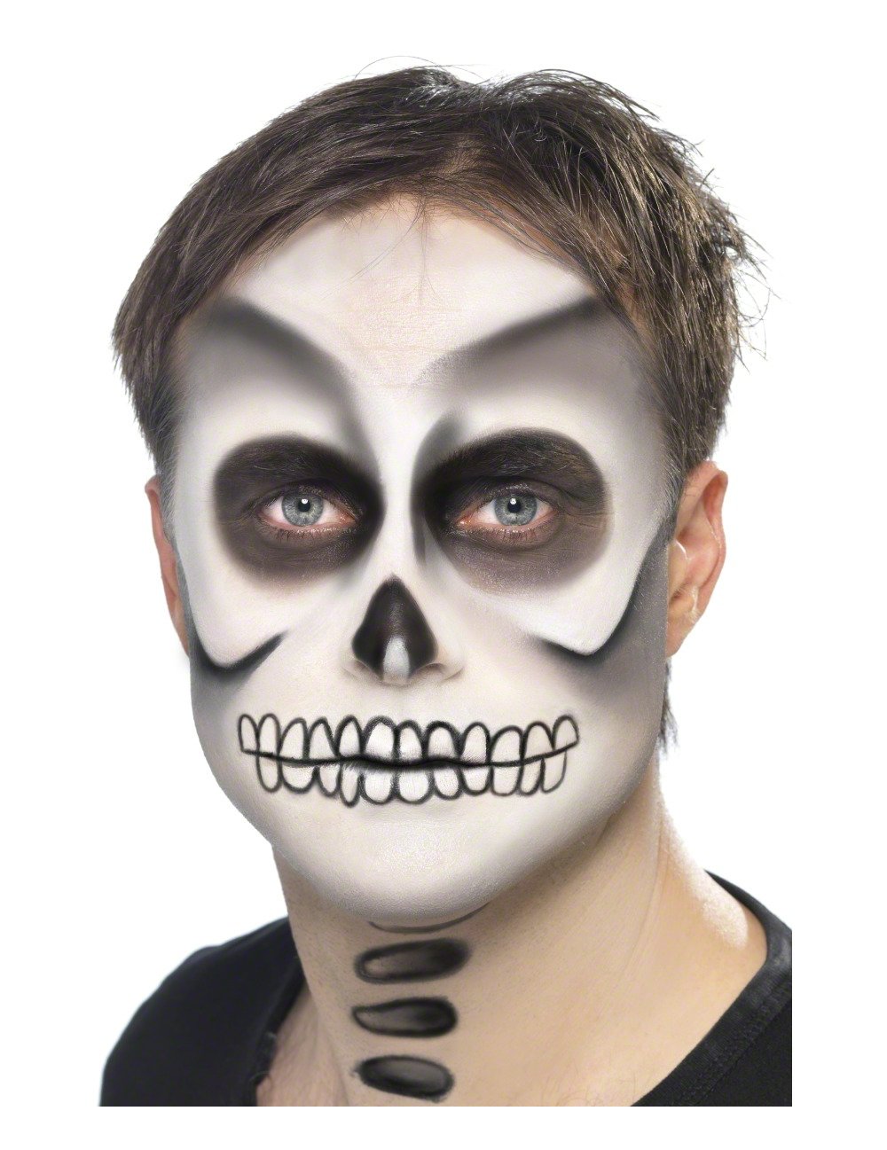 Sada na líčení kostlivců na Halloween pro dospělé