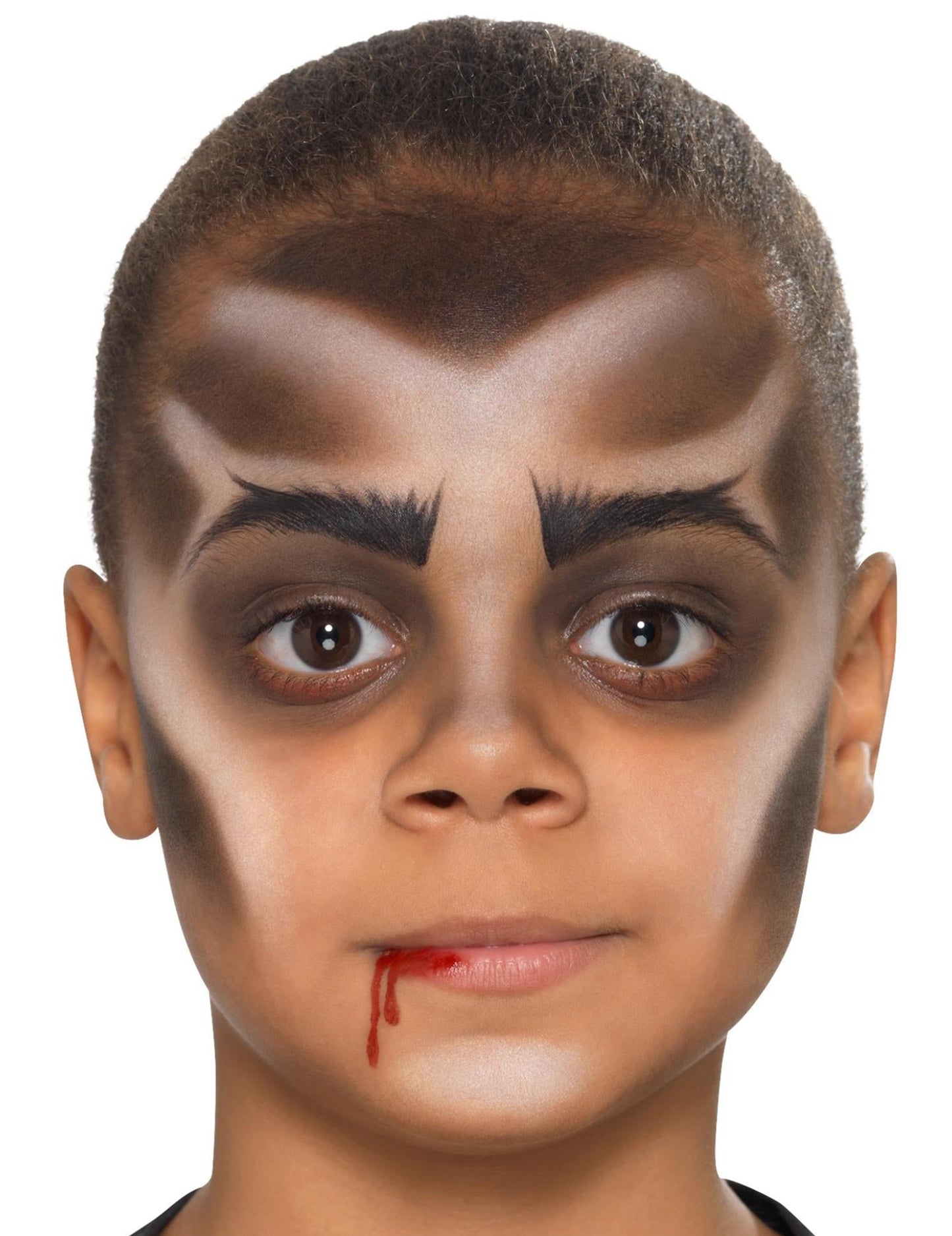 Sada na líčení s motivem upíra s dětskou zubní protézou