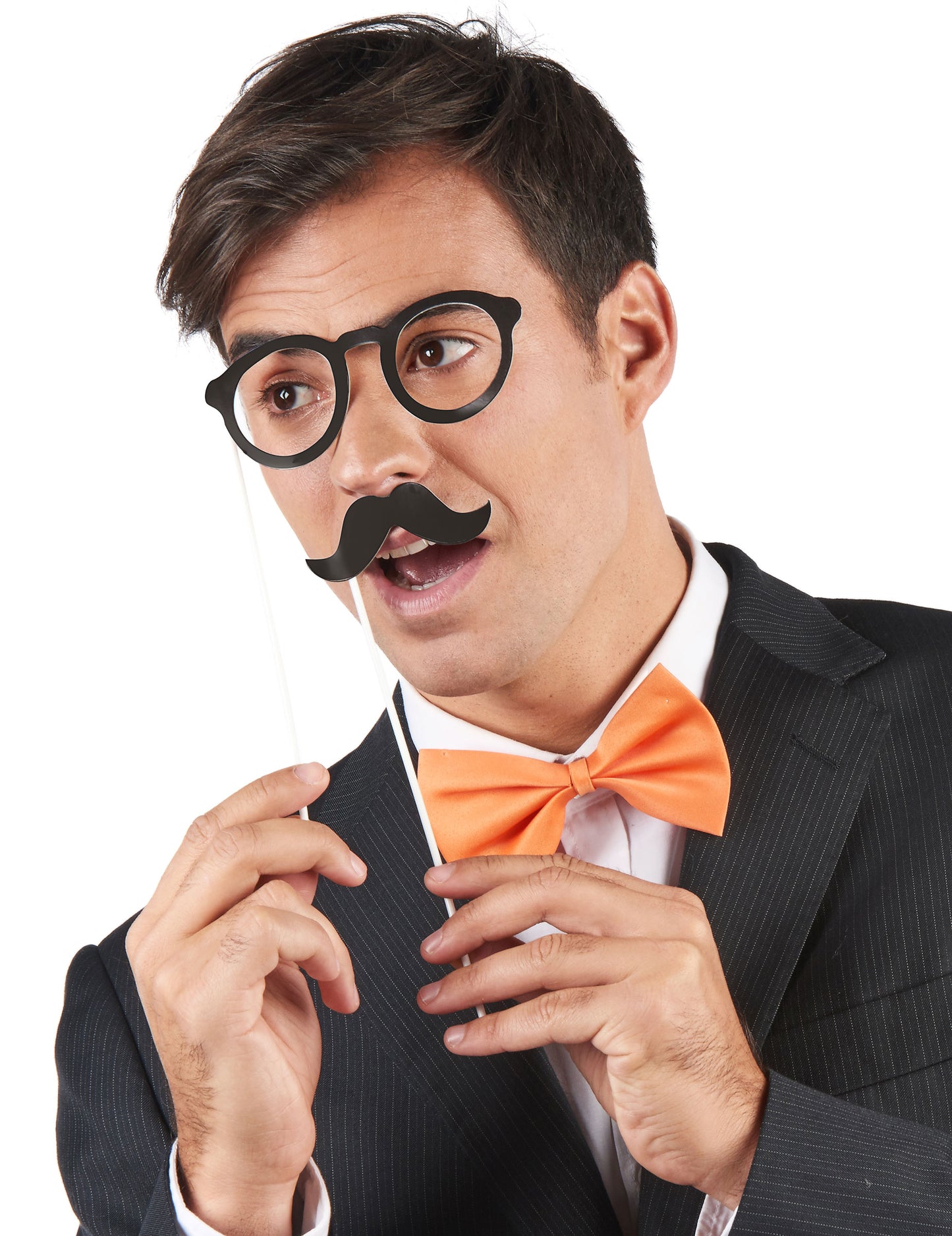 Sada fotobudky 17 červených a černých doplňků