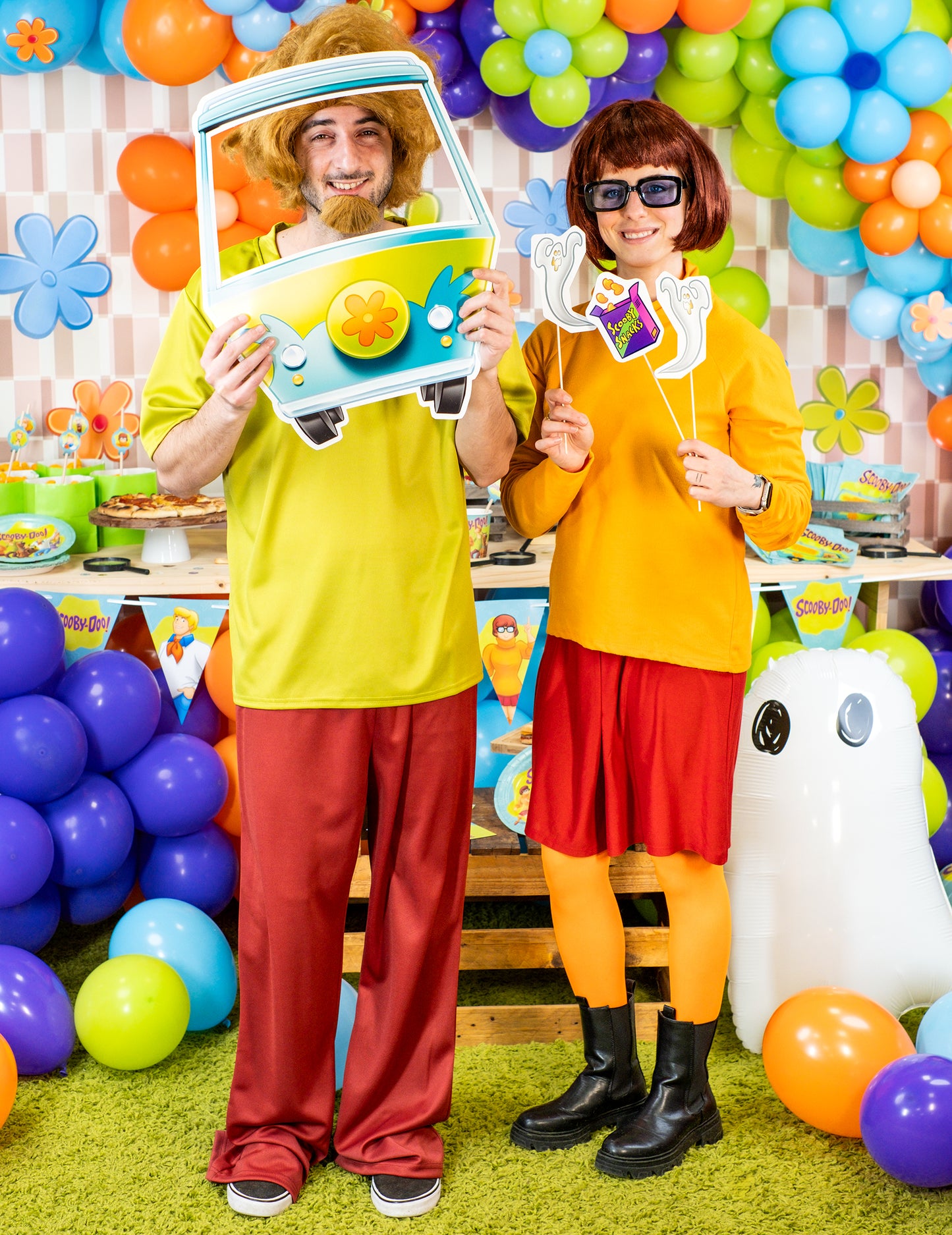 Sada fotobudky s rámečkem Scooby-Doo 40x52cm 3 díly