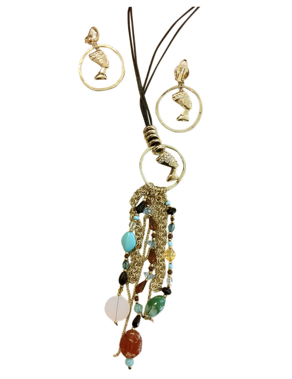 Dámská sada šperků s motivem egyptské královny