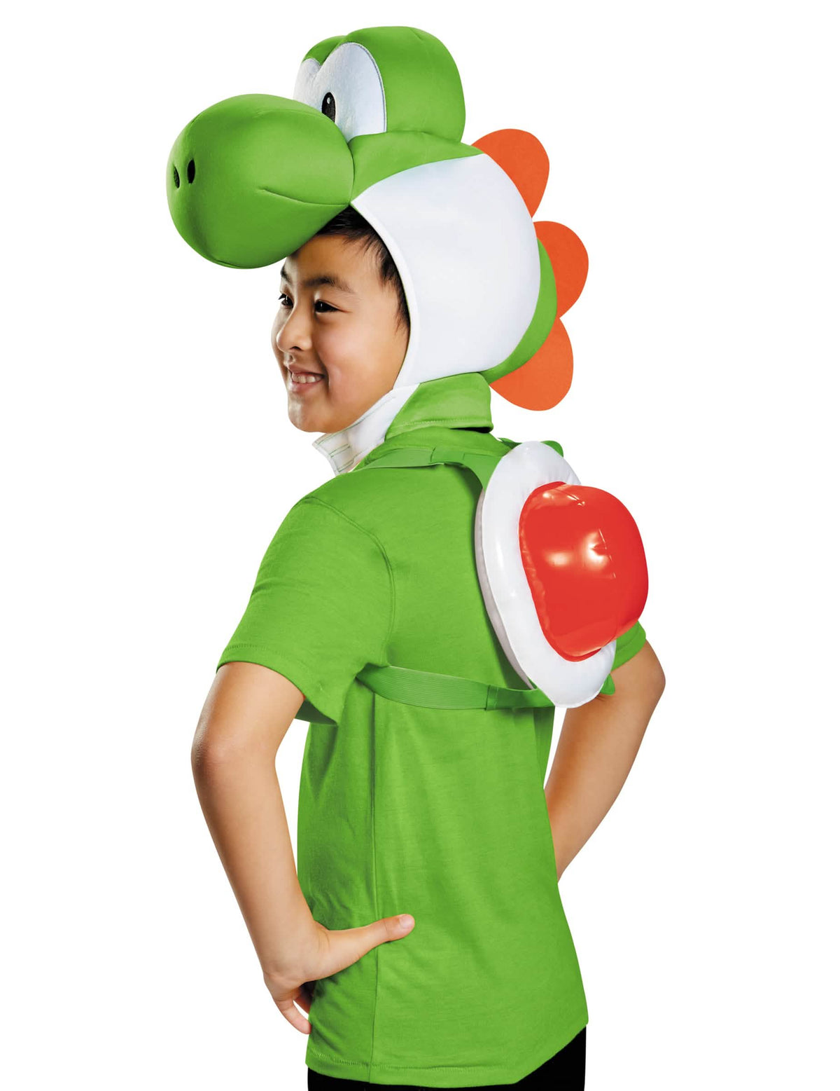 Dětský kit Yoshi Nintendo® zelená a bílá s červená skořepinou