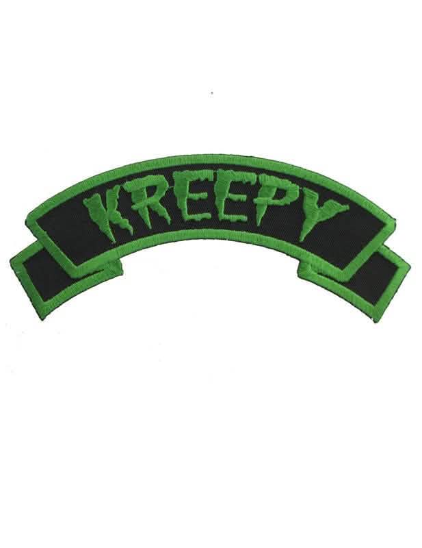 Patch Kreepy pro dospělý zelená