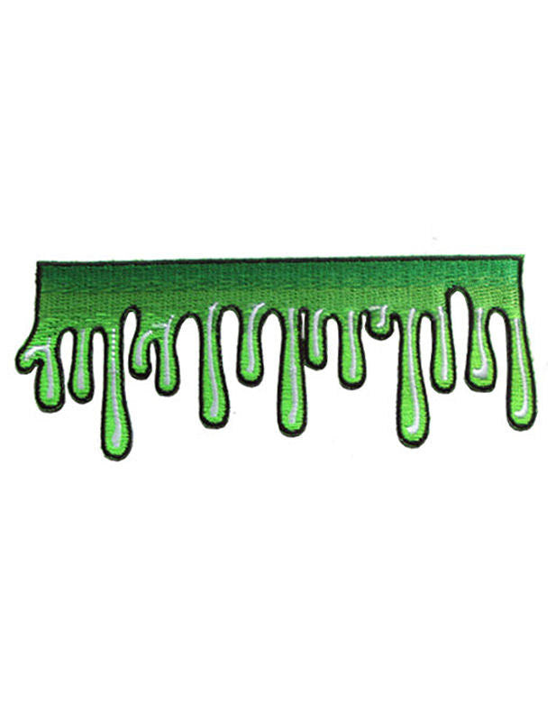 Zelená krev zombie patch 12 cm