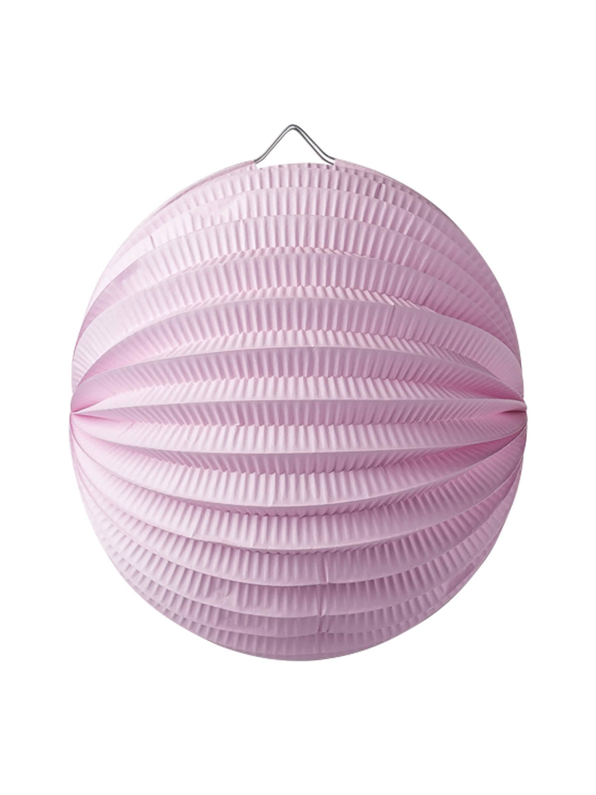 Lampion koule na dekoraci v růžová z tlustého papíru