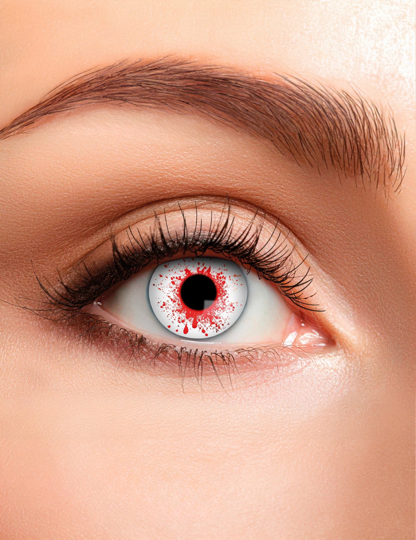 Kontaktní čočky Bloody and Green Duo bez dioptrie pro dospělé