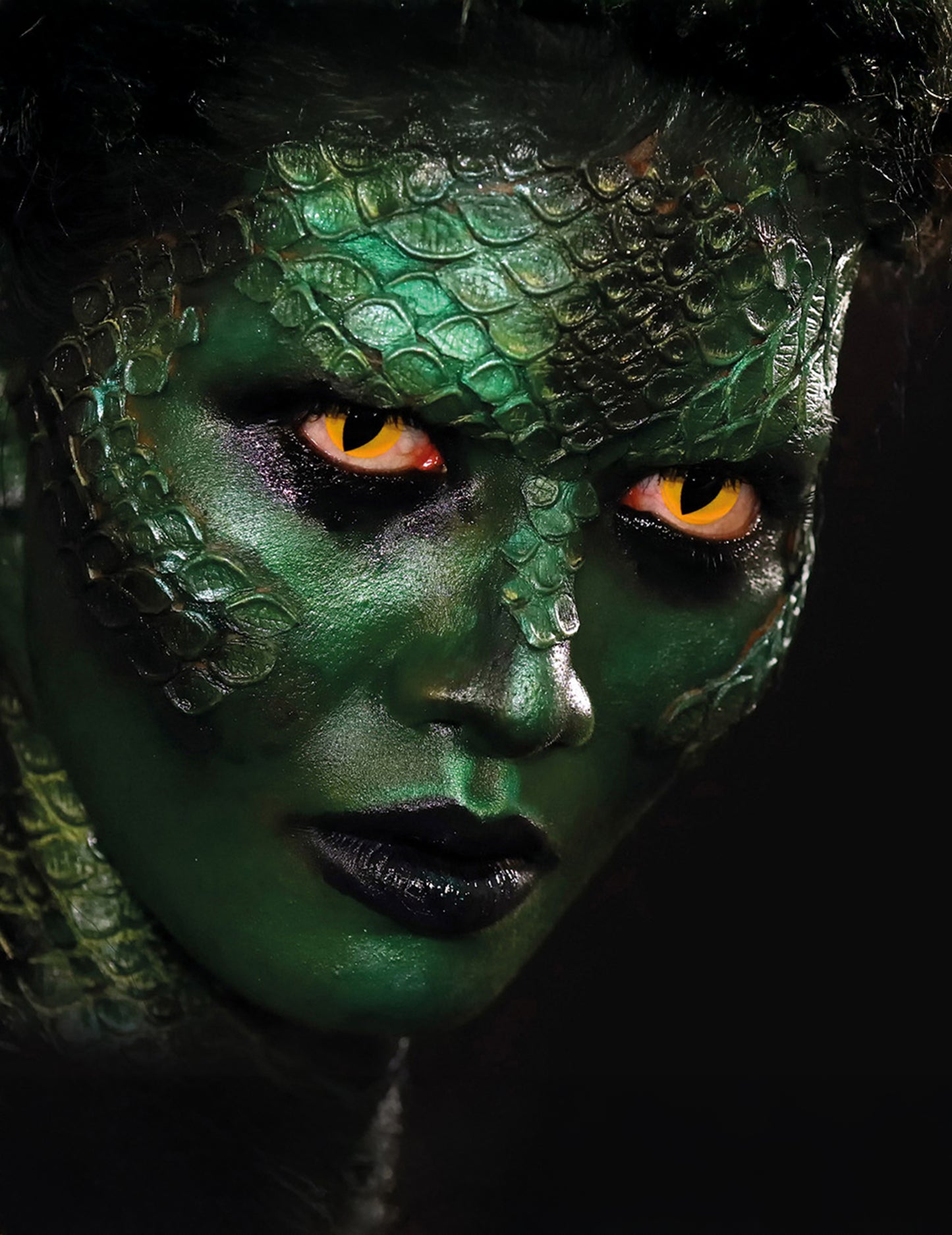 Kontaktní čočky bez předpisu, fancy snake eye, 3 měsíce pro dospělé