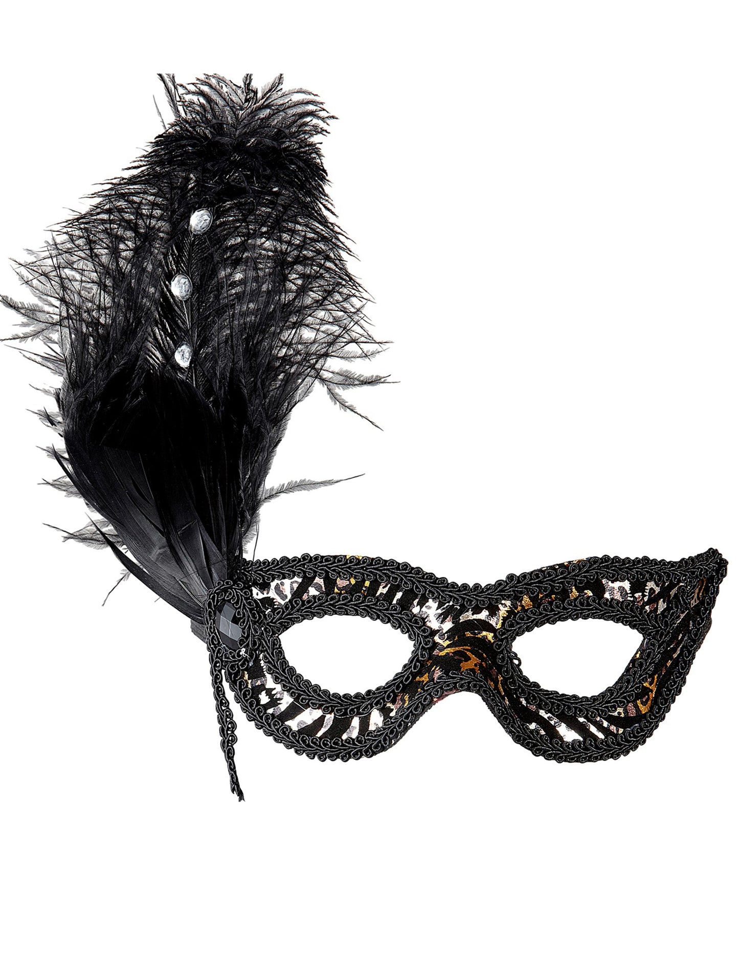 Dospělý černý leopardí vlk