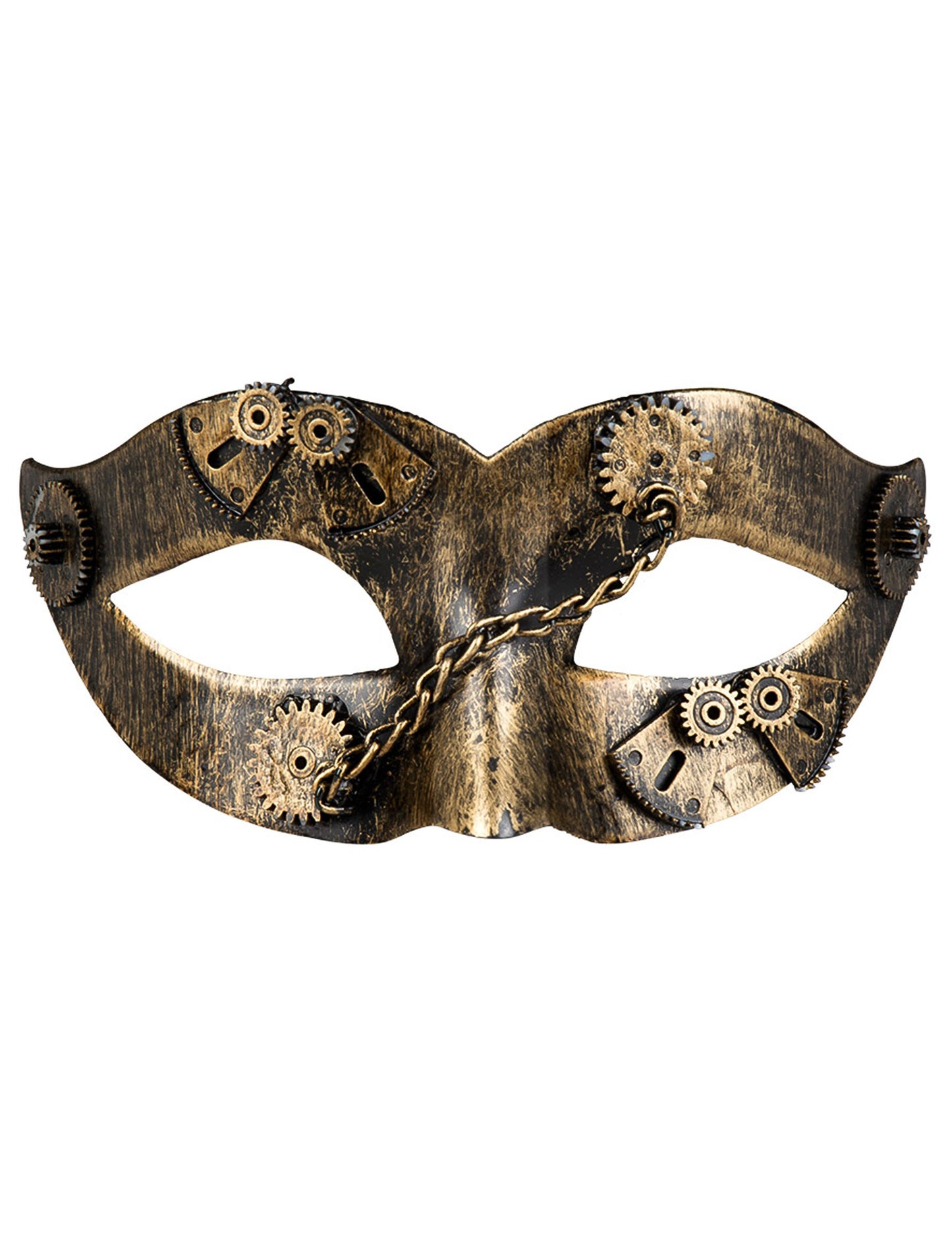 Steampunk vlk se zlatými ozubenými koly pro ženy