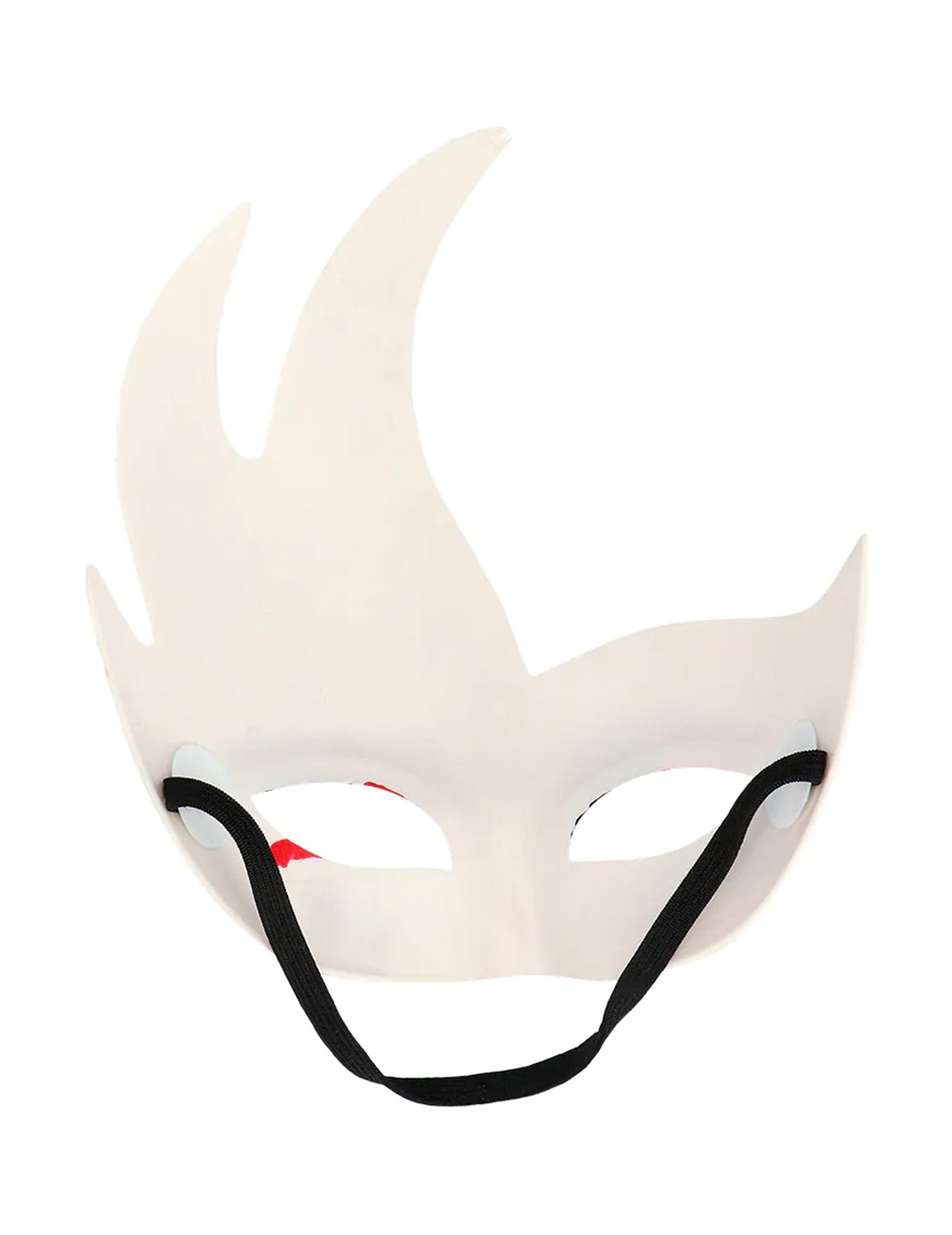 Vue de dos du loup vénitien notes de musique