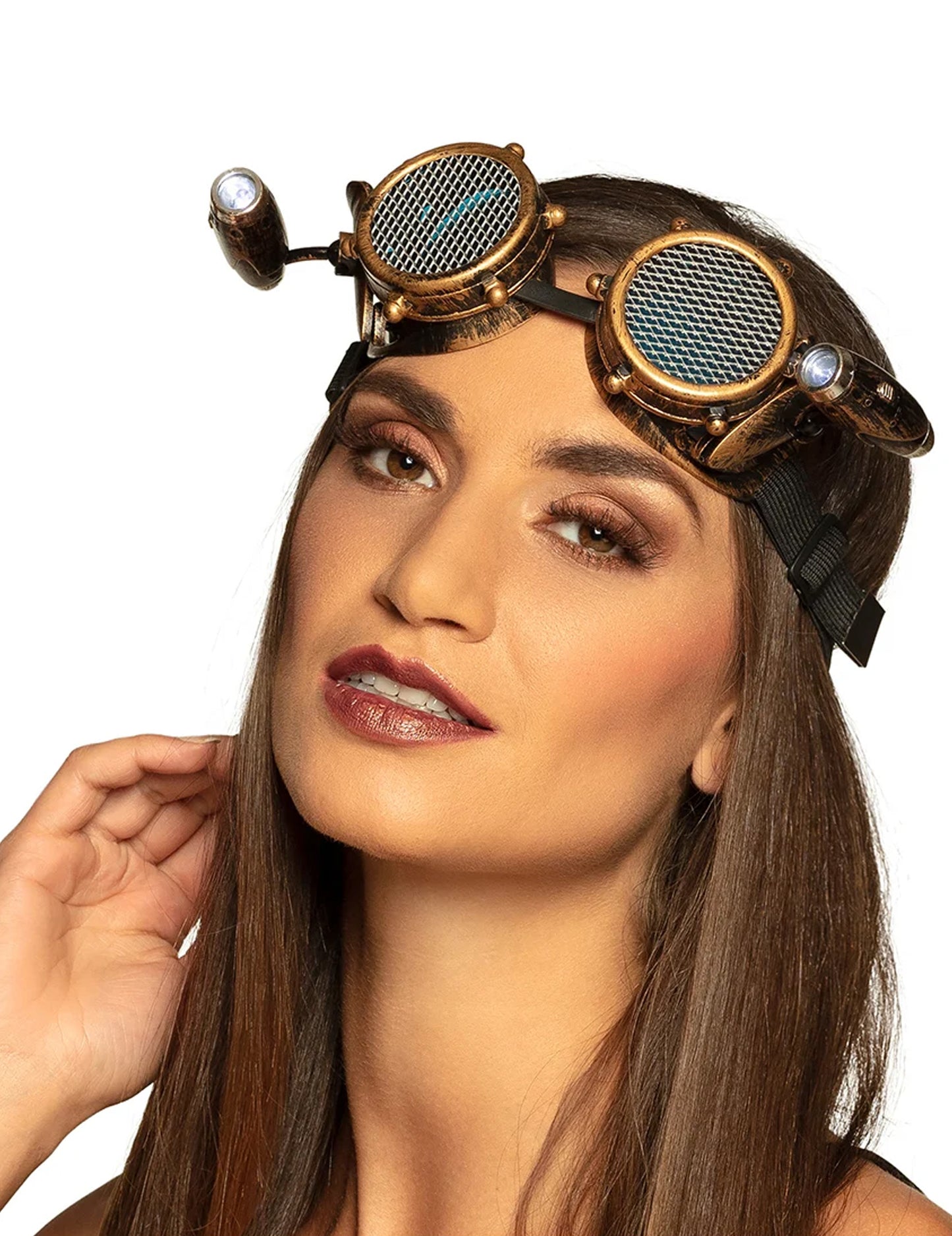 Brýle s dospělým Steampunk Front Light