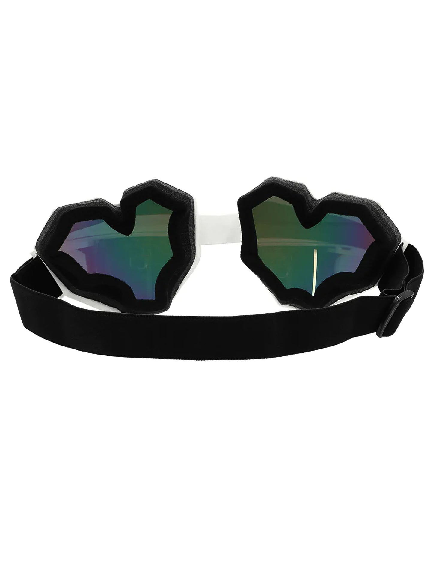 Lyžařské brýle pro dospělé s bílým srdíčkem