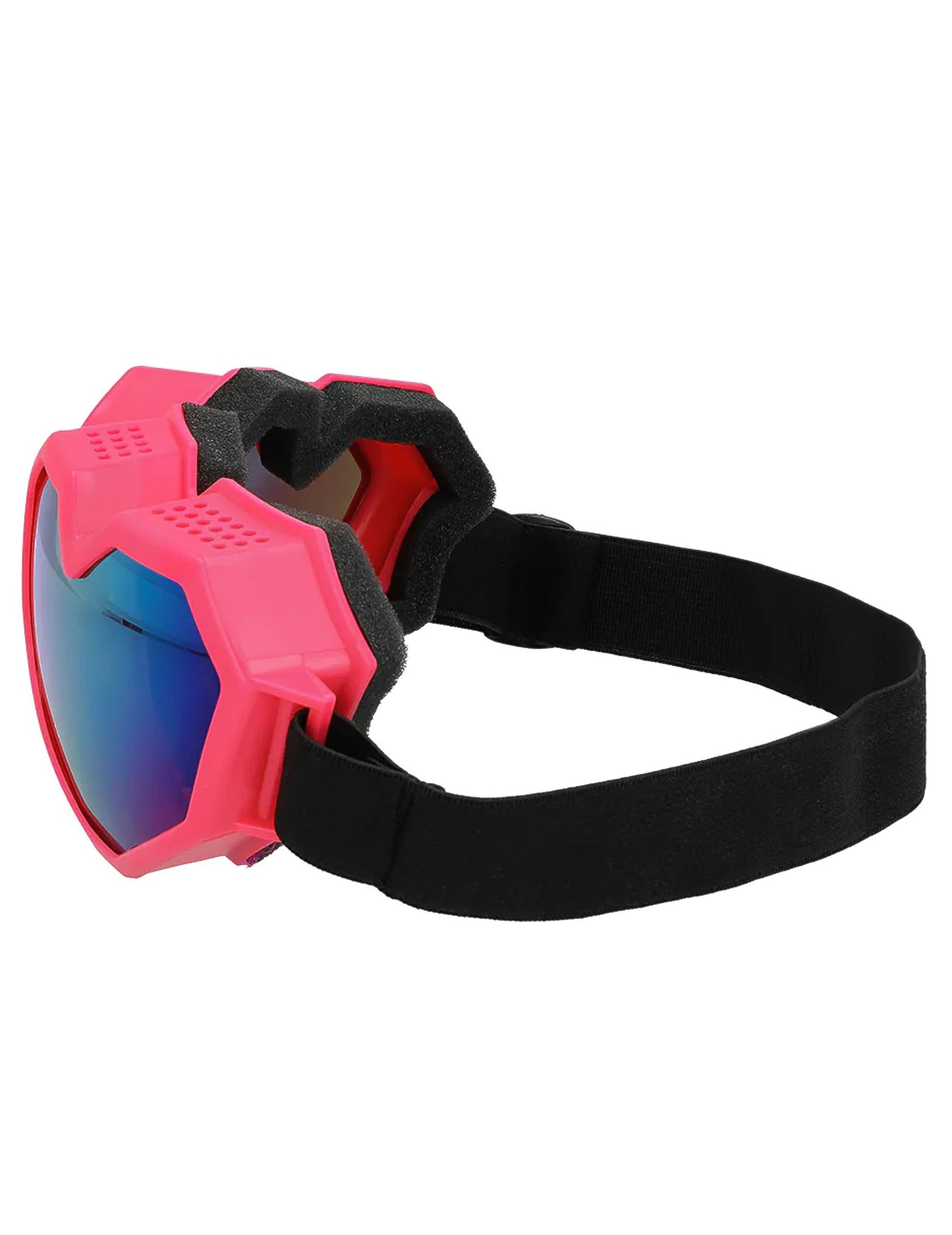 Lyžařské brýle pro dospělé s růžovým srdíčkem