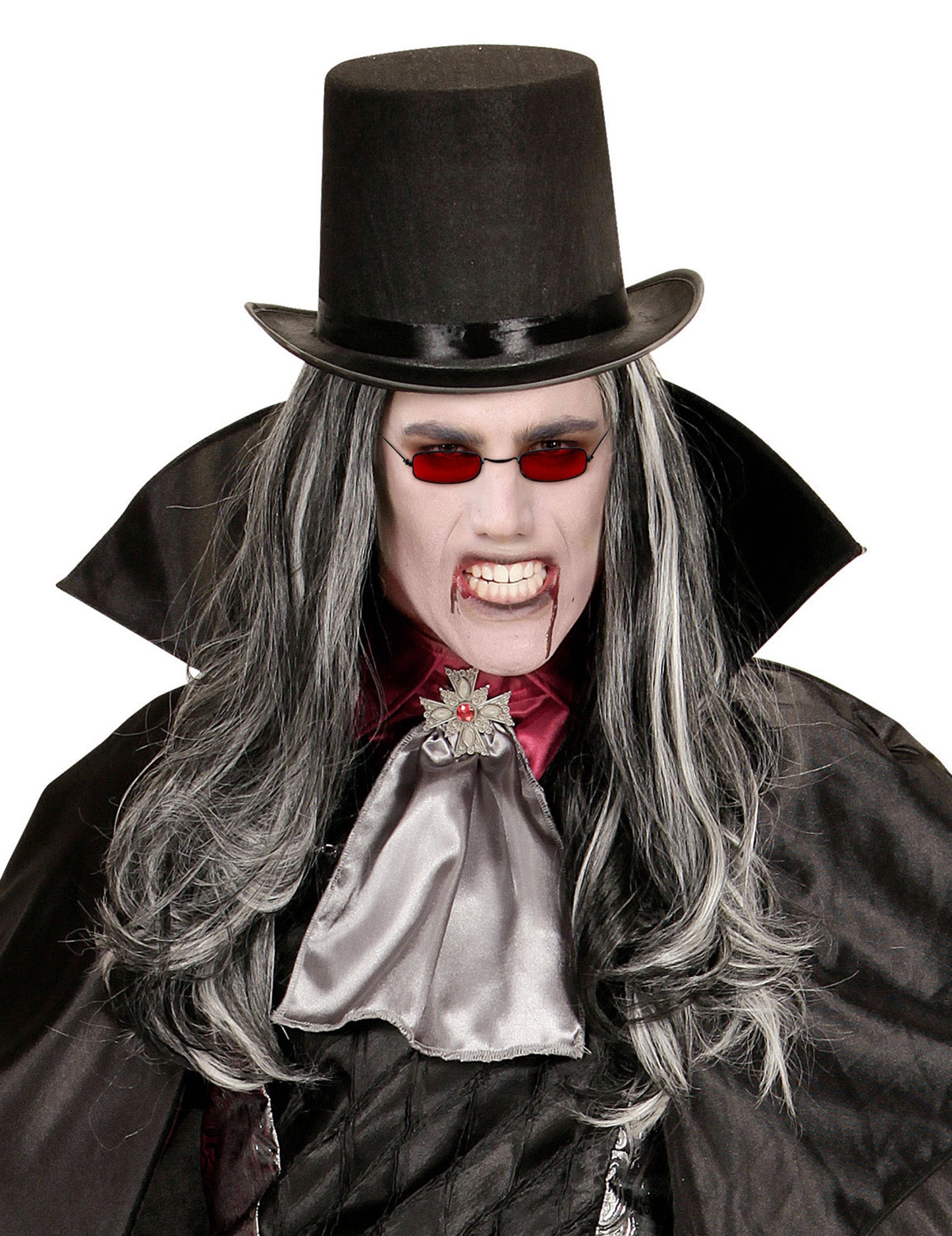 Červené upíří brýle