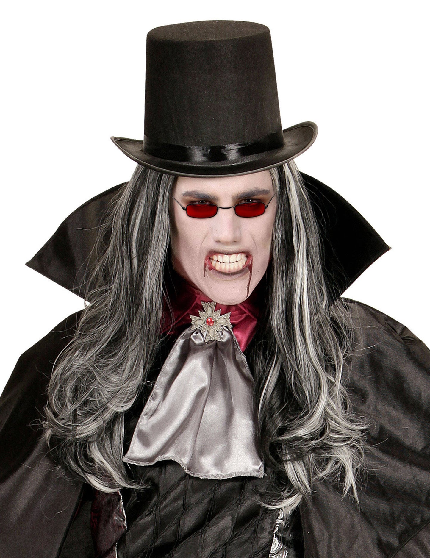 Červené upíří brýle