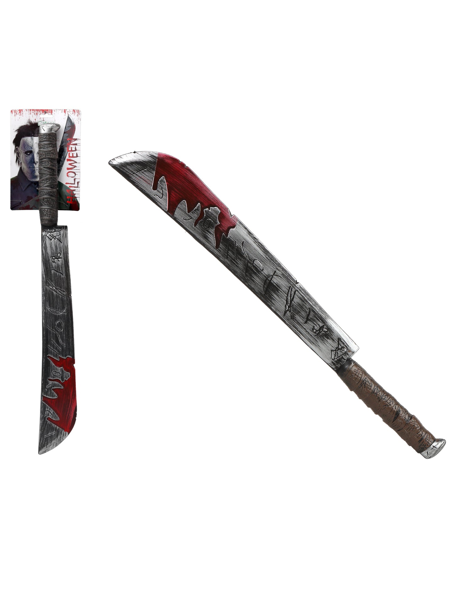 Plastová halloweenská krvavá mačeta