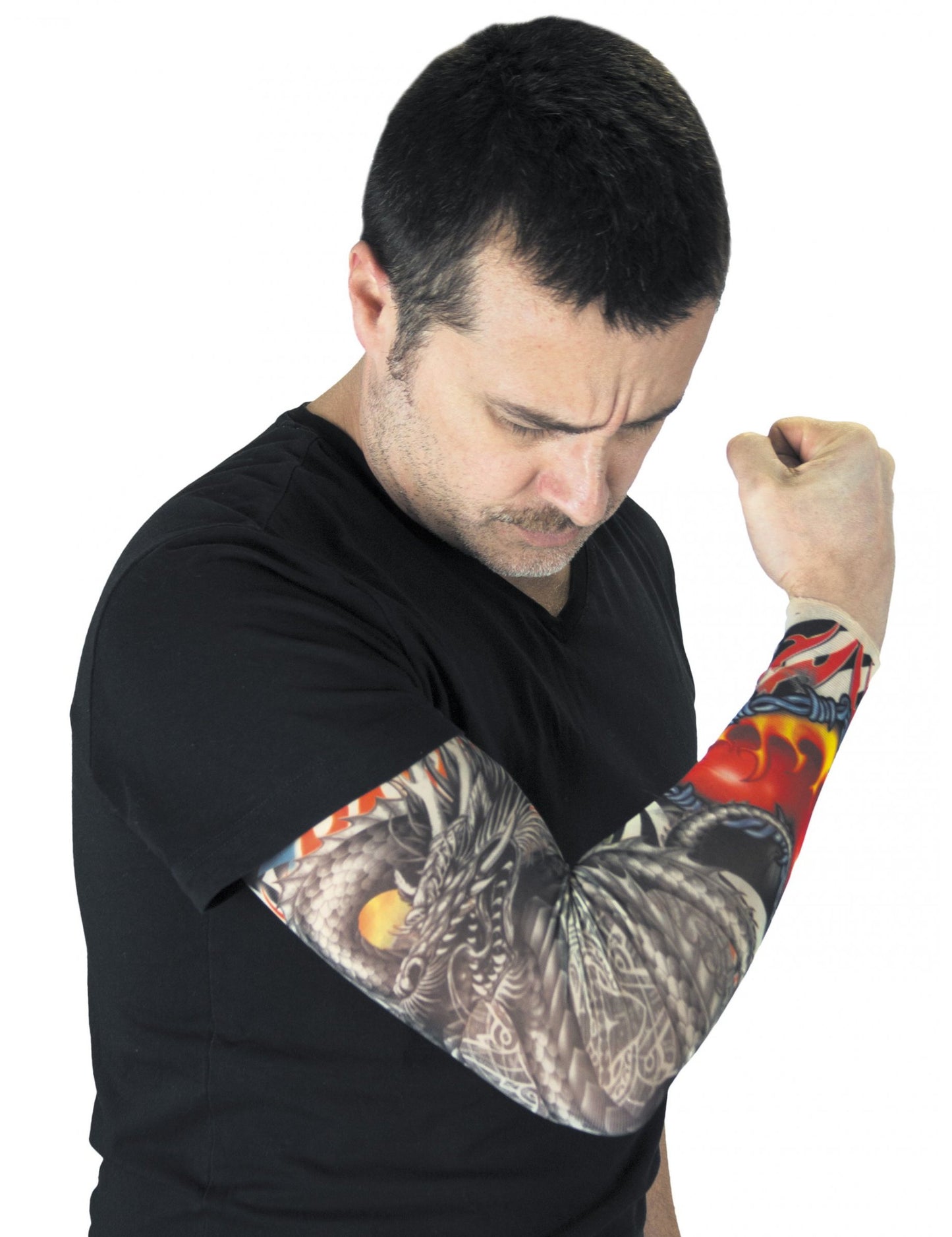 Tetování draka na rukávu