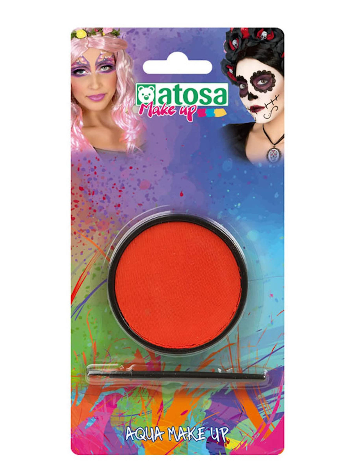 Make-up na vodní bázi pro dospělý oranžová