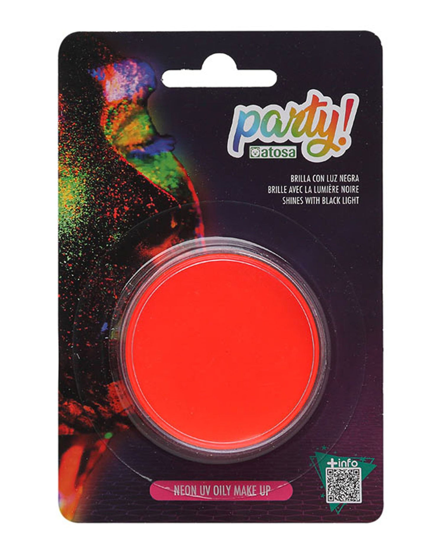 Fluo Orange Neon Makeup 7,8 g