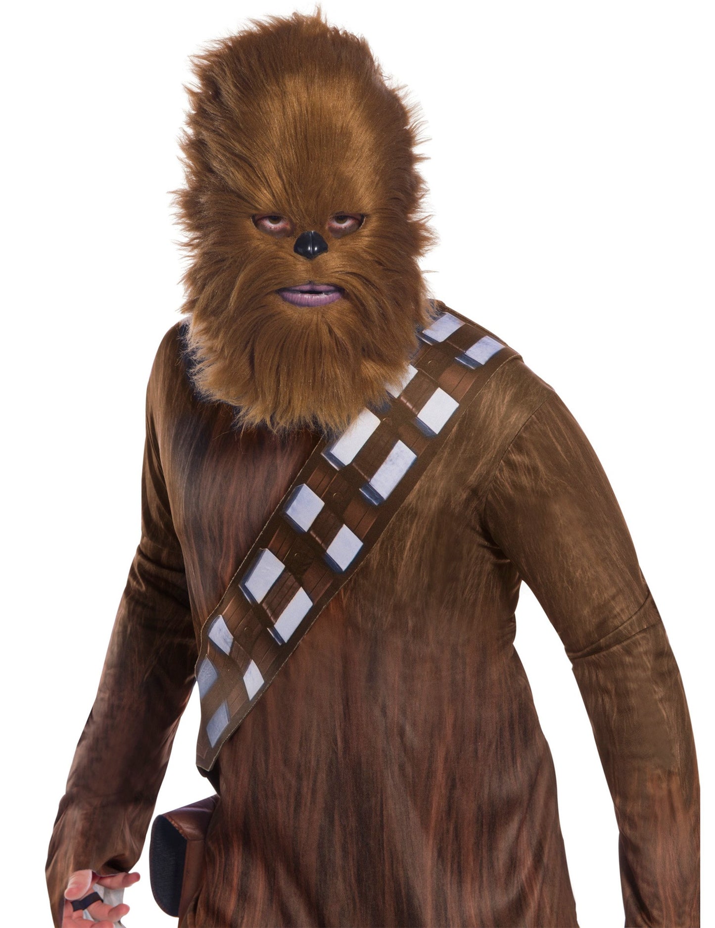 Kožešinová maska Chewbaccy ze Star Wars pro dospělé