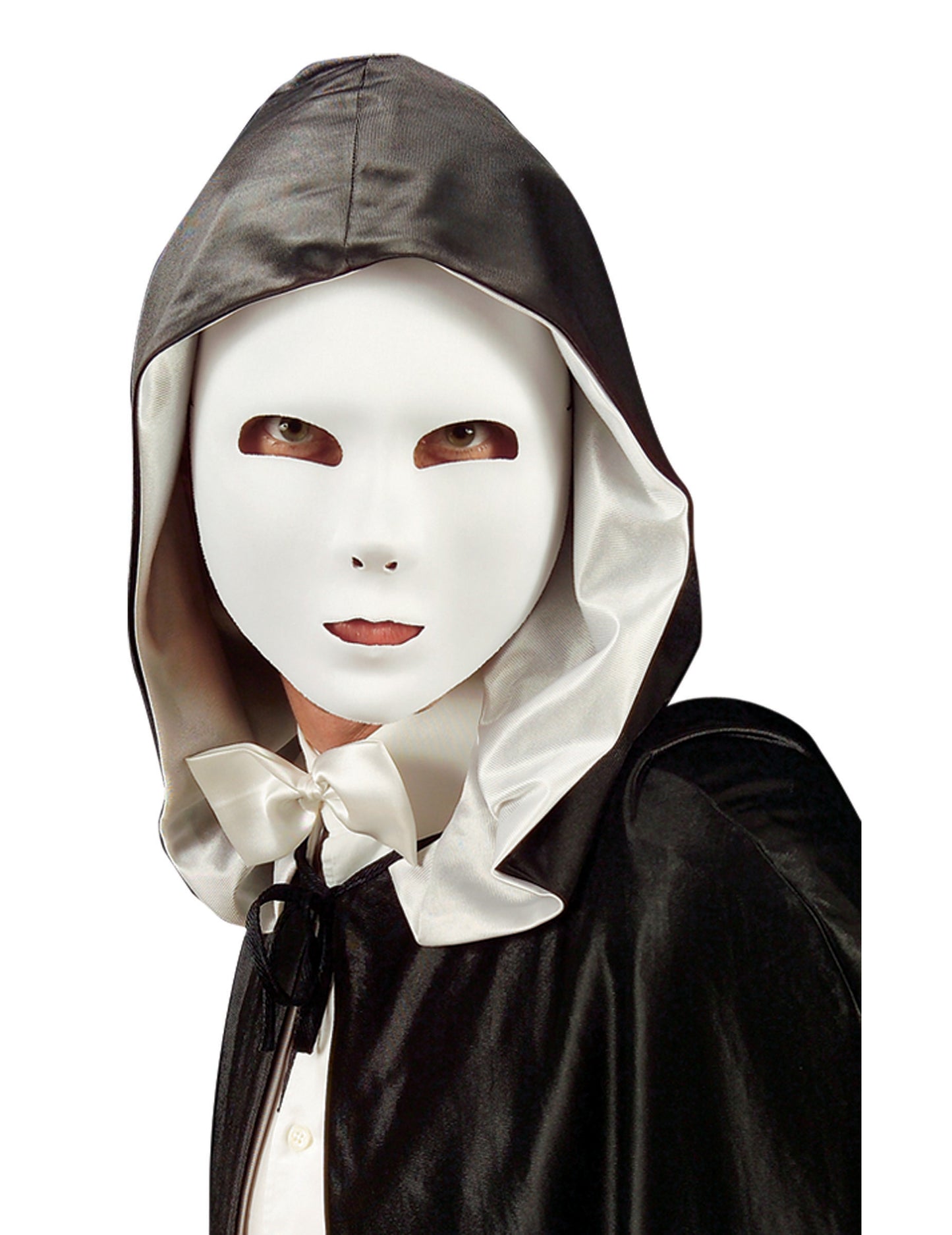 Bílá maska pro dospělé