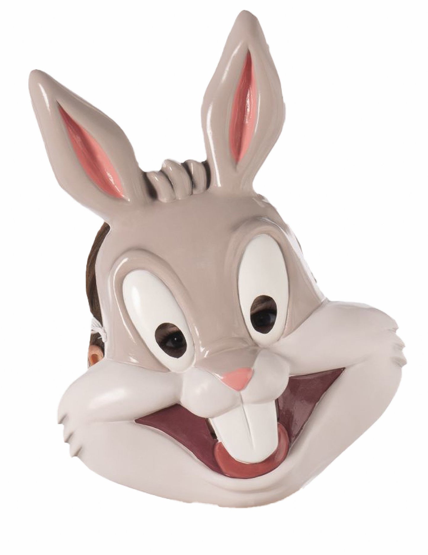 Masque Bugs Bunny - Looney Tunes™ pour adulte gris et blanc