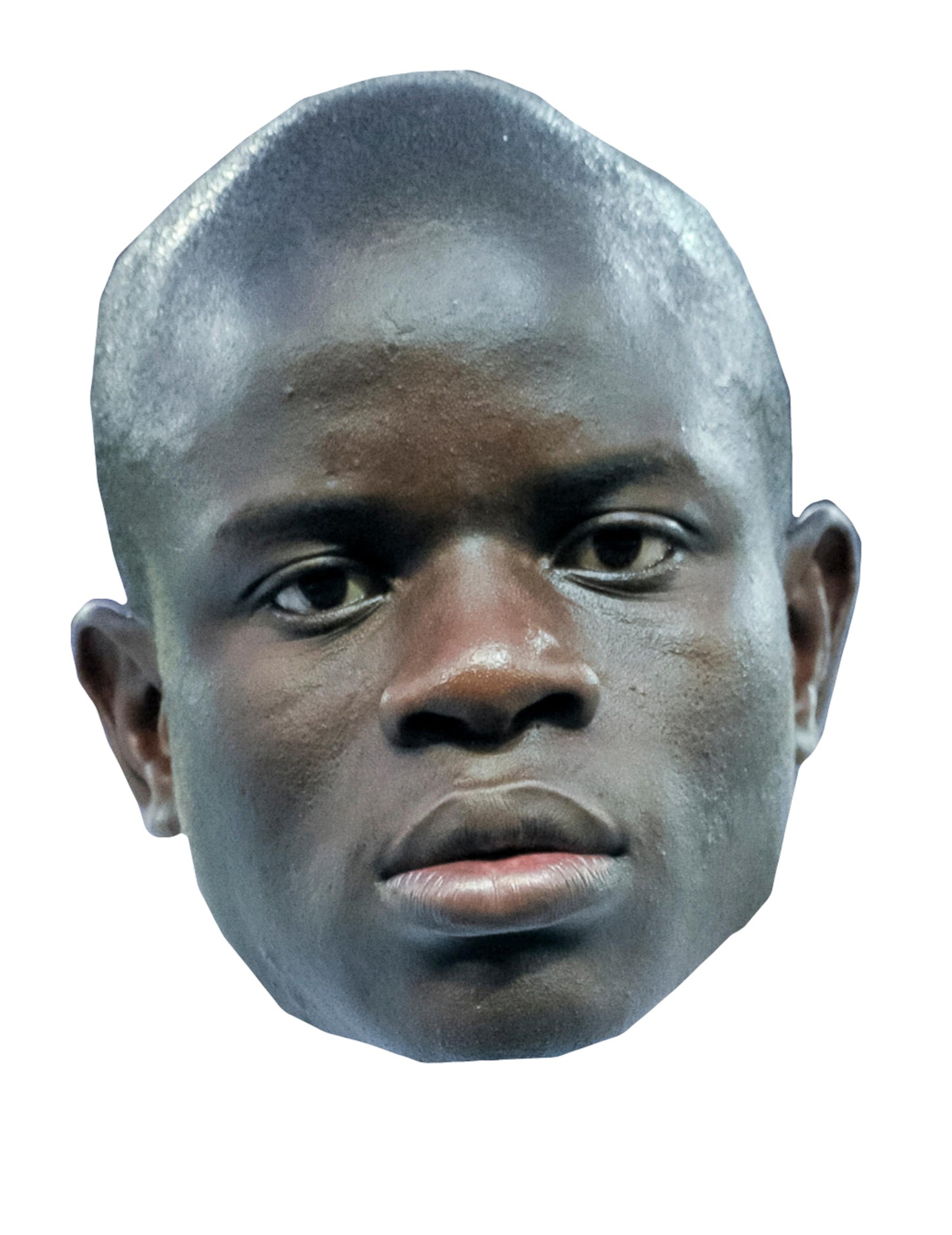 Kartonová maska N'golo Kanté
