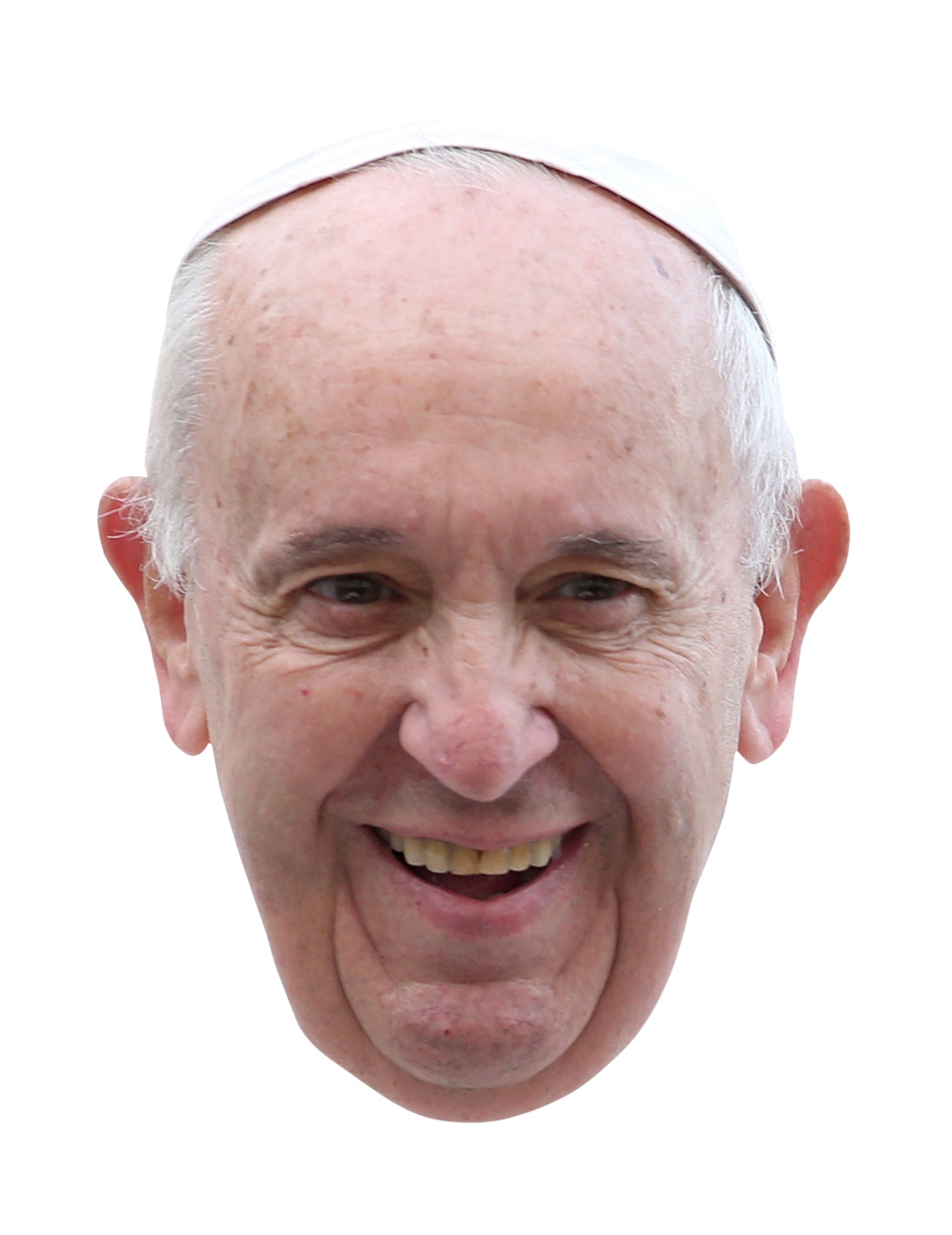 Lepenková maska papež Francis Adult