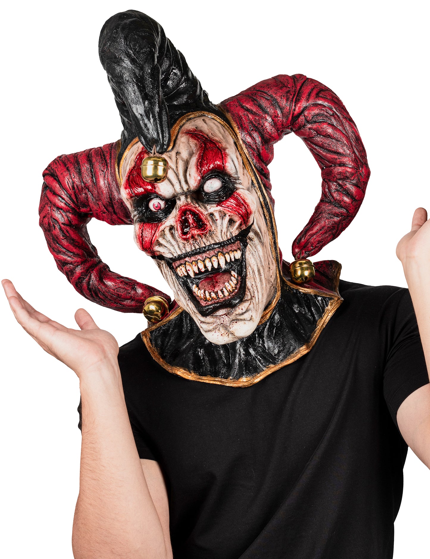 Masque intégral joker démoniaque adulte
