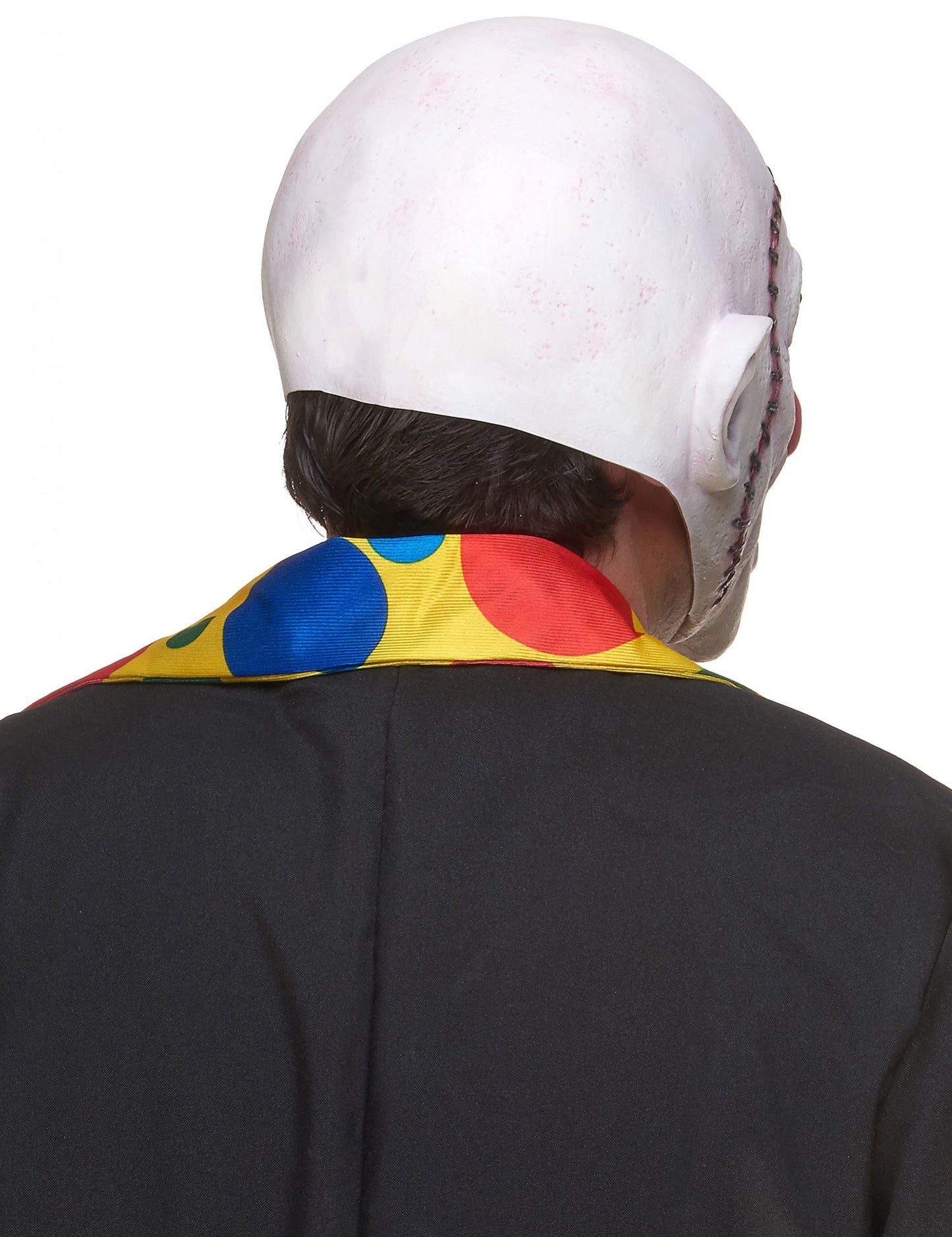 Latexová maska pro dospělé s lebkou a klaunem