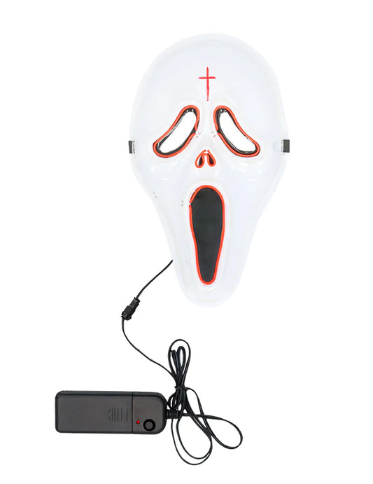 LED maska ducha zabijáka pro dospělé