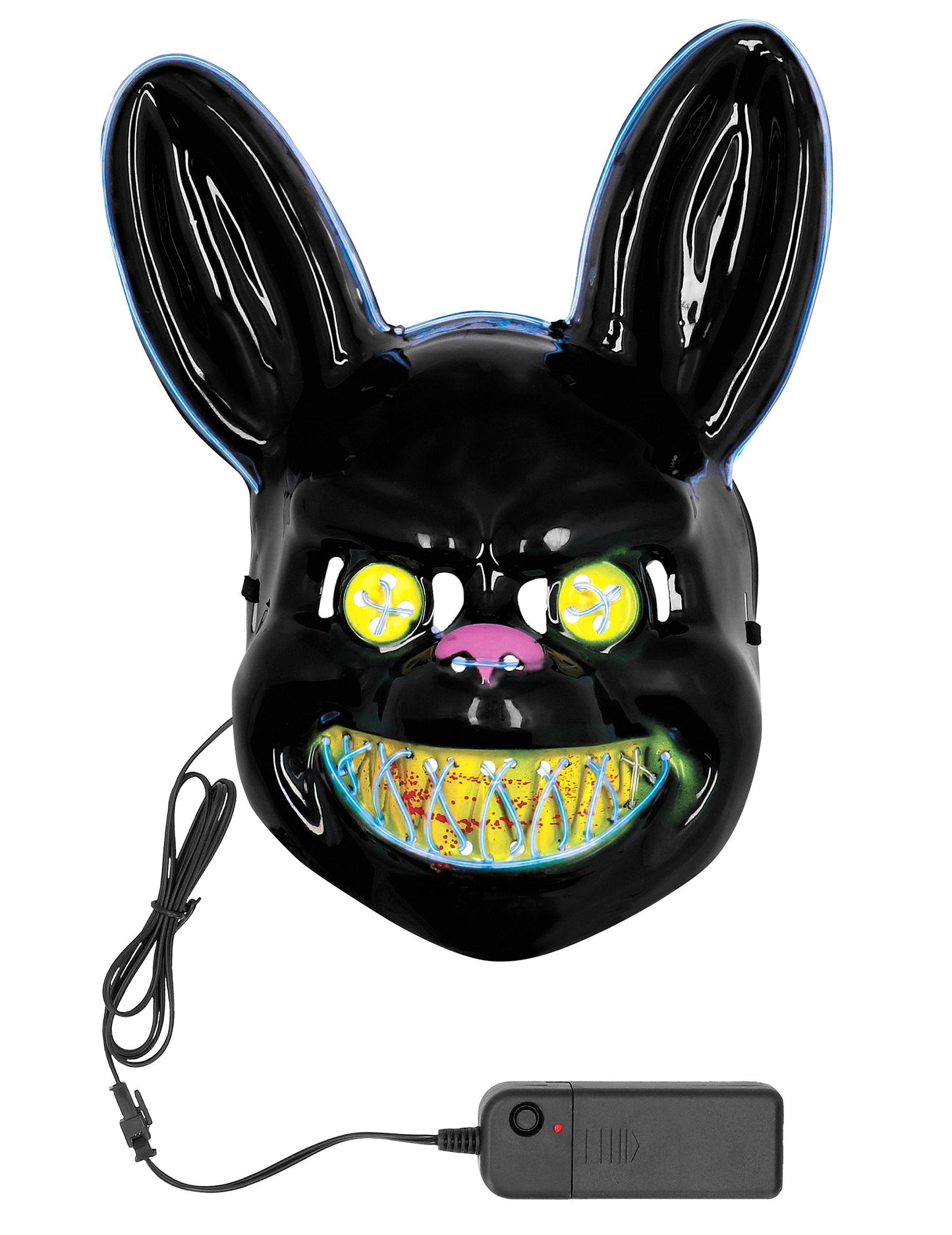 LED maska lapin zabiják dospělý