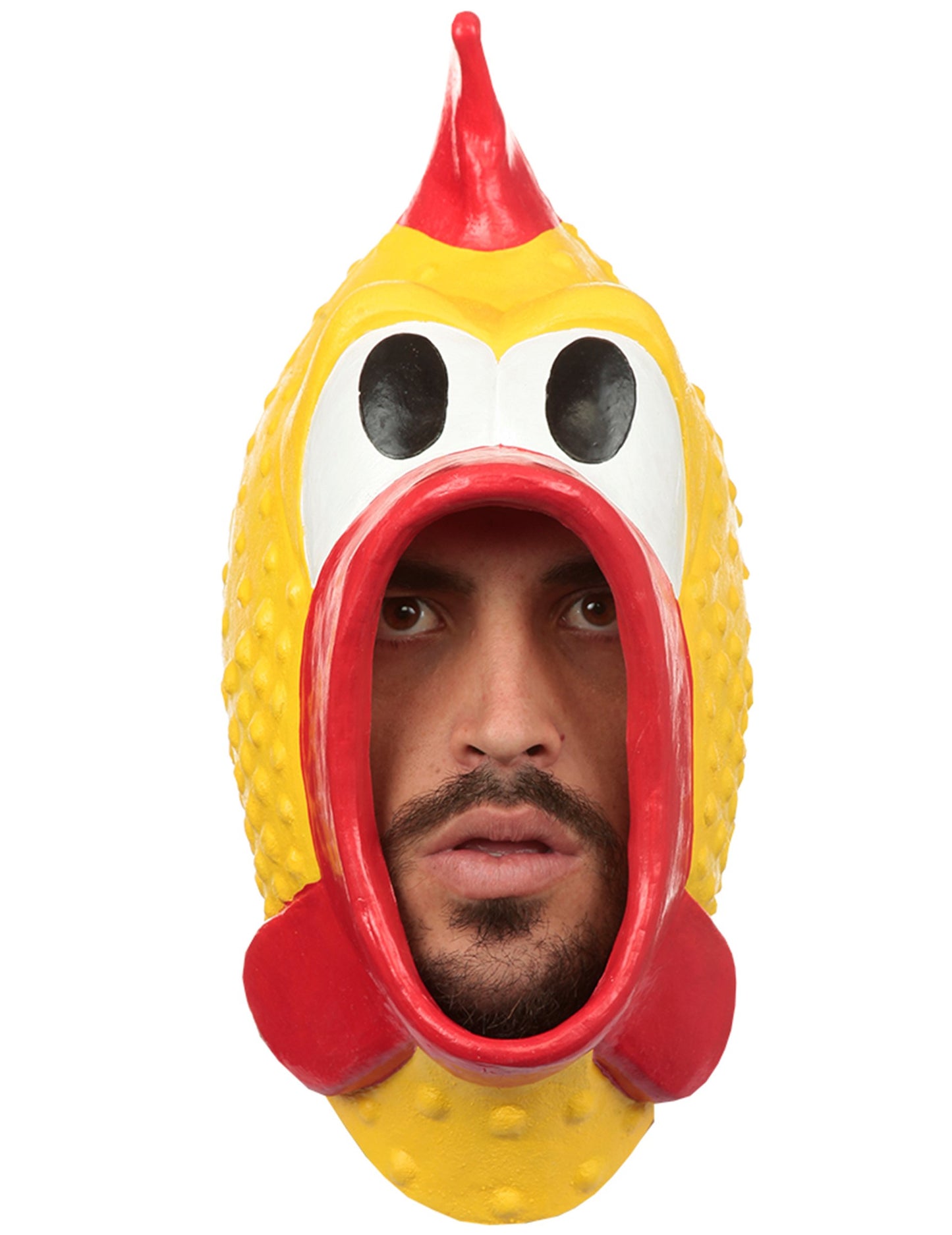 Plastová maska pro dospělé kuře