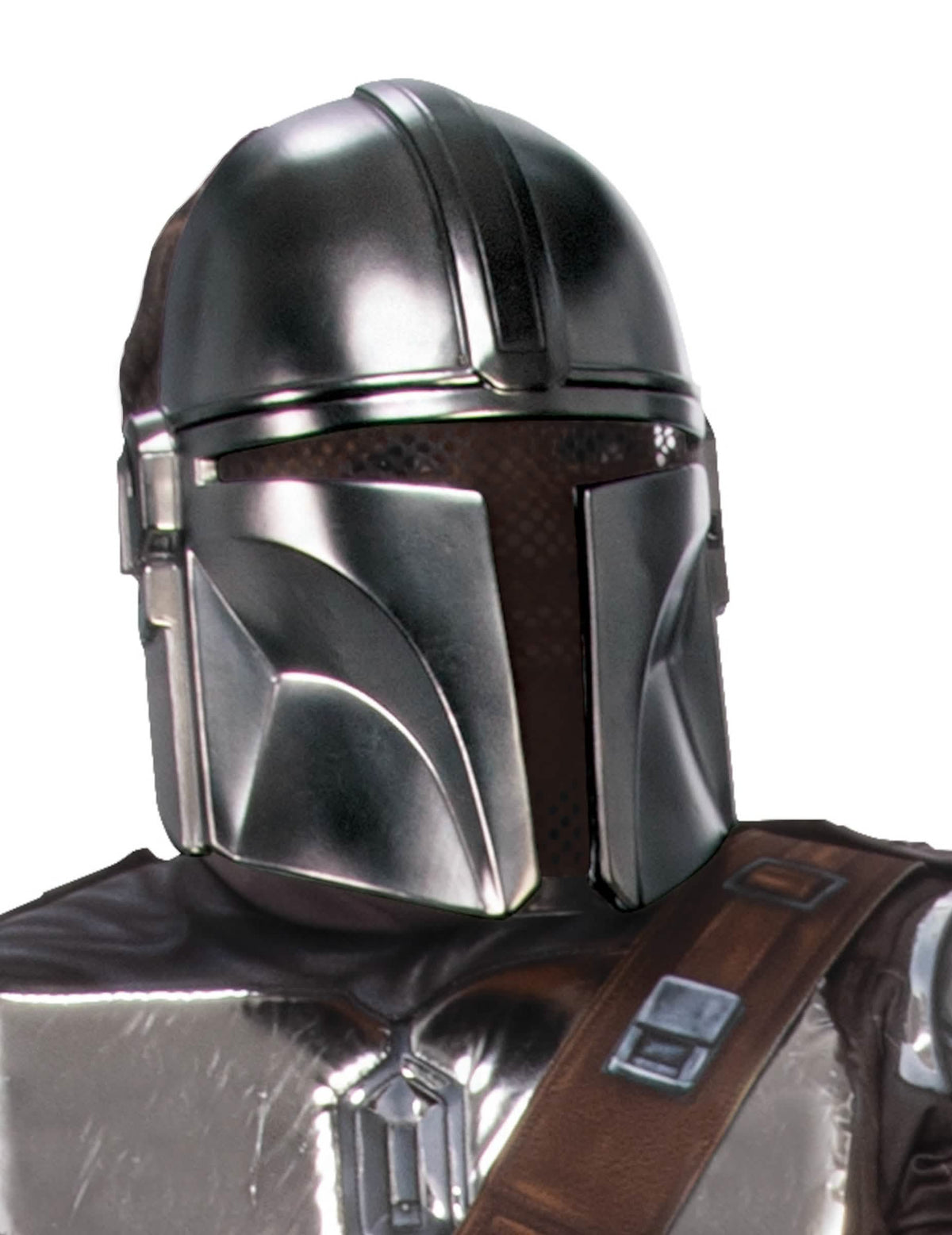 Detail na přilbu masky The Mandalorian