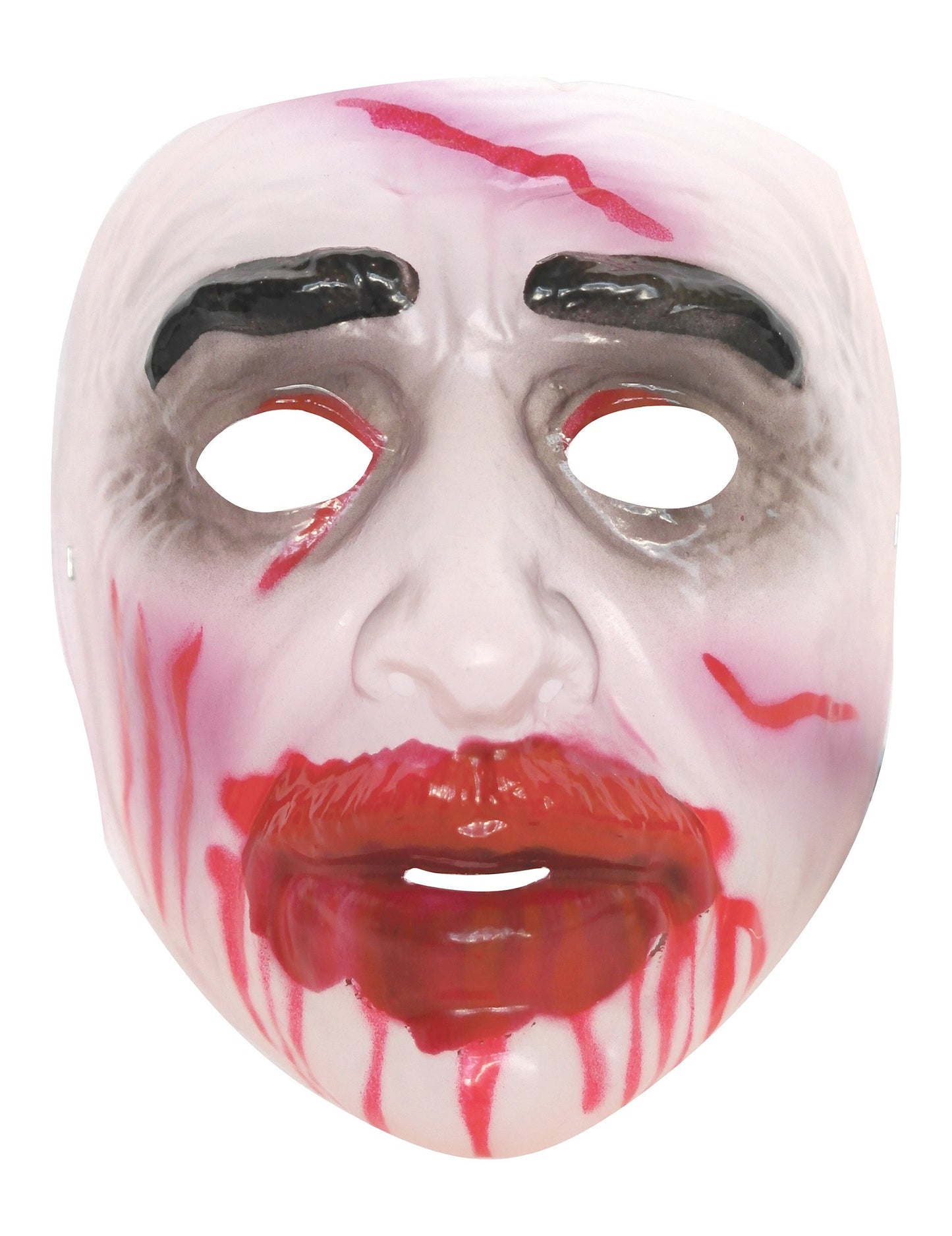 Průhledná halloweenská maska pro muže