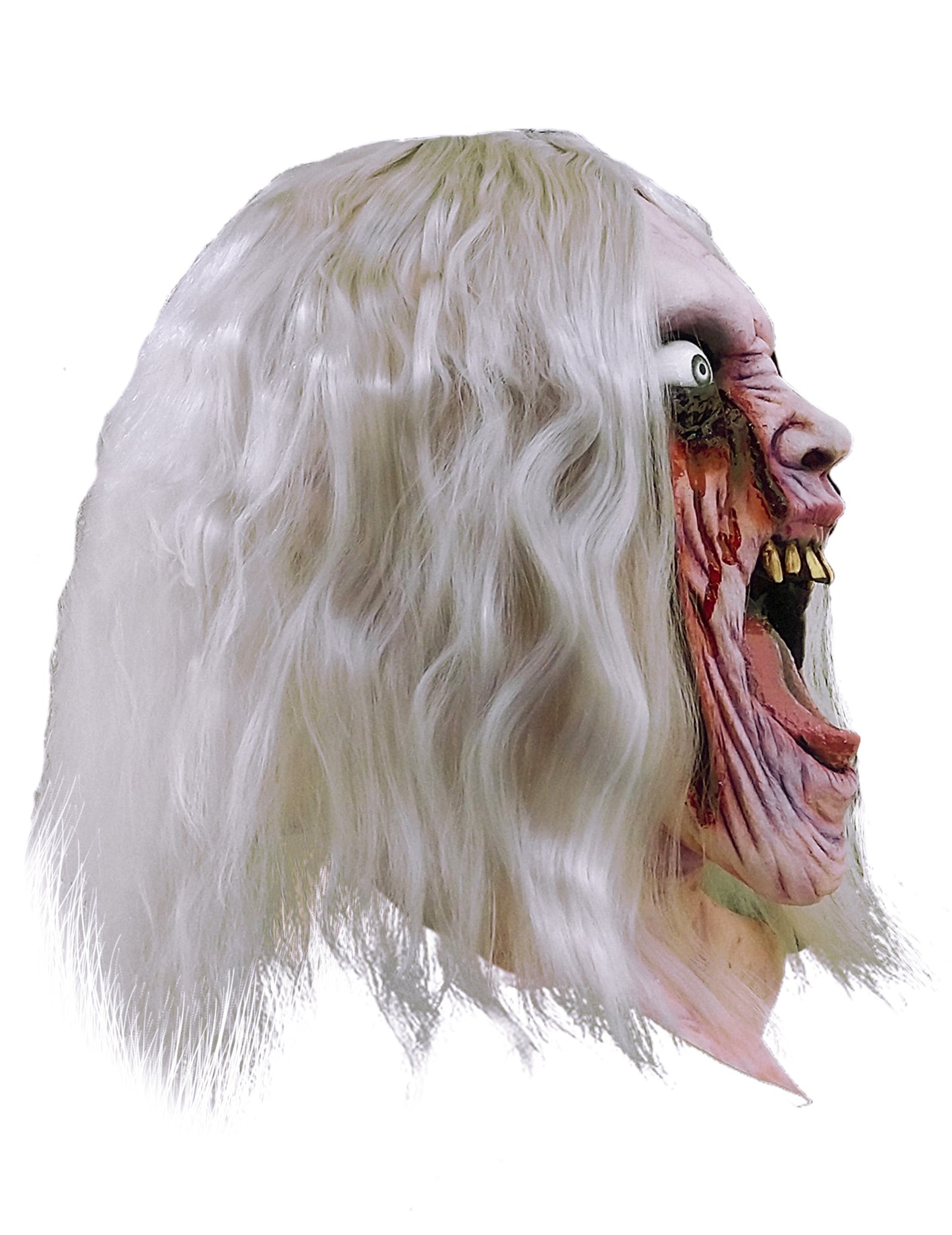 Halloweenská latexová maska pro dospělé - krvavá zombie