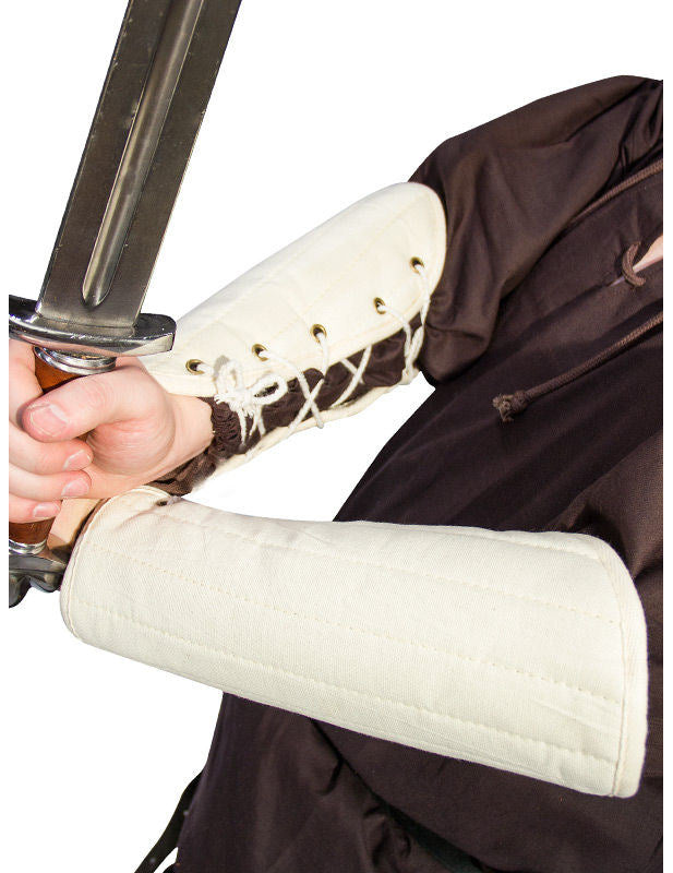 Bílé středověké pouta pro dospělé