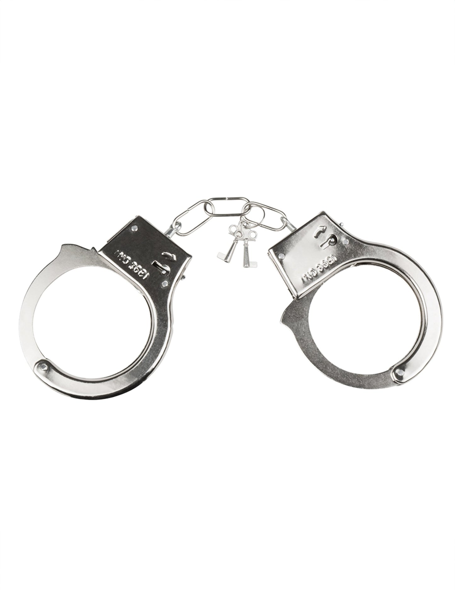 Kovová pouta s klíči