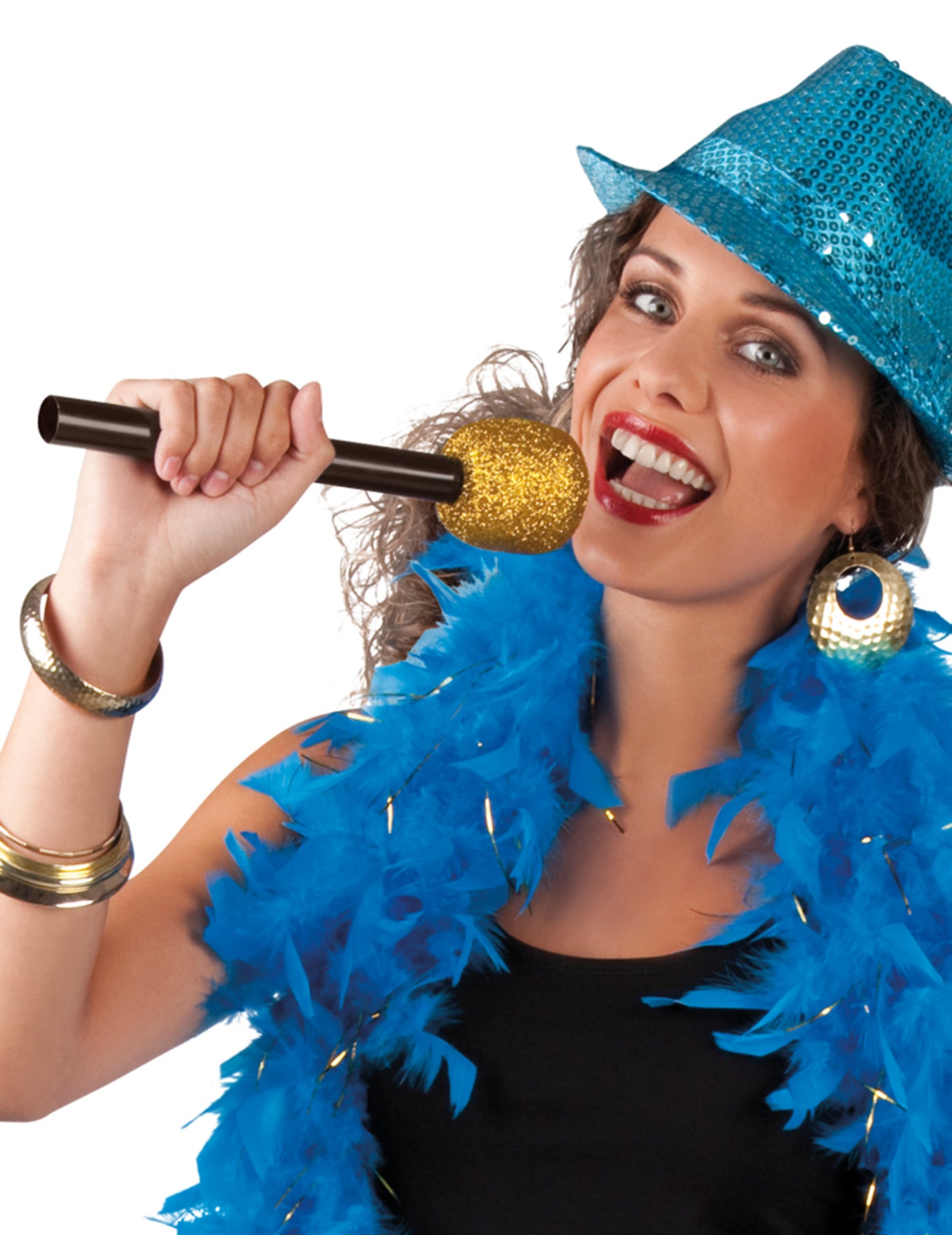 Zlatý zpěvácký mikrofon